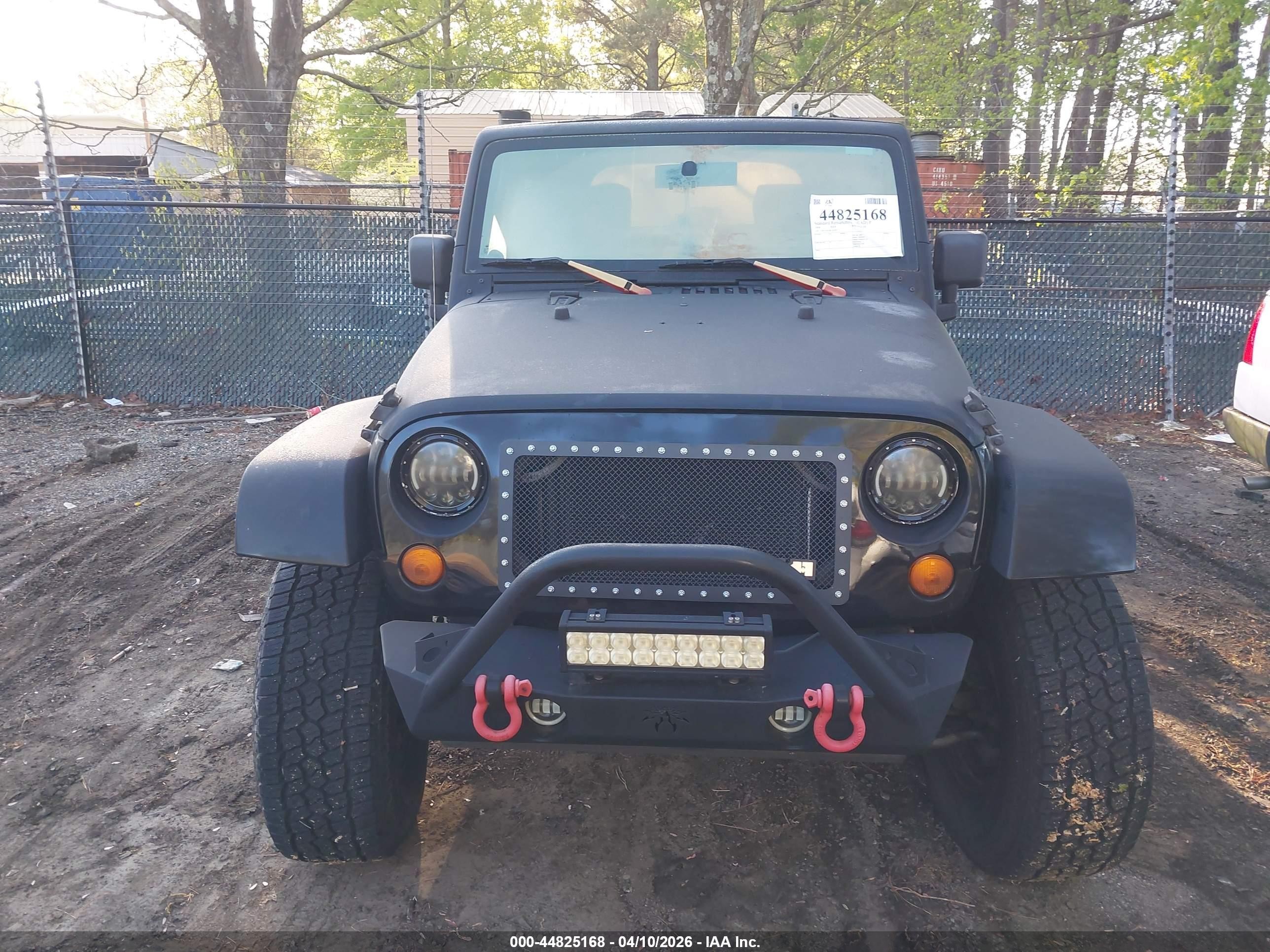 2008 Jeep Wrangler Sahara Black vin: 1J4FA54148L567095