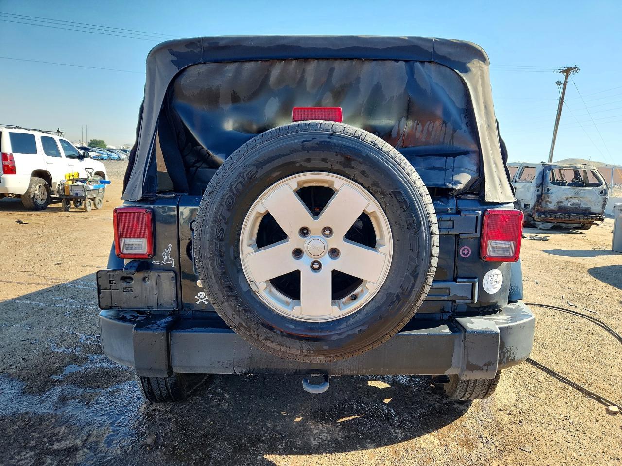 2007 Jeep Wrangler Sahara Черный vin: 1J4FA54167L125935