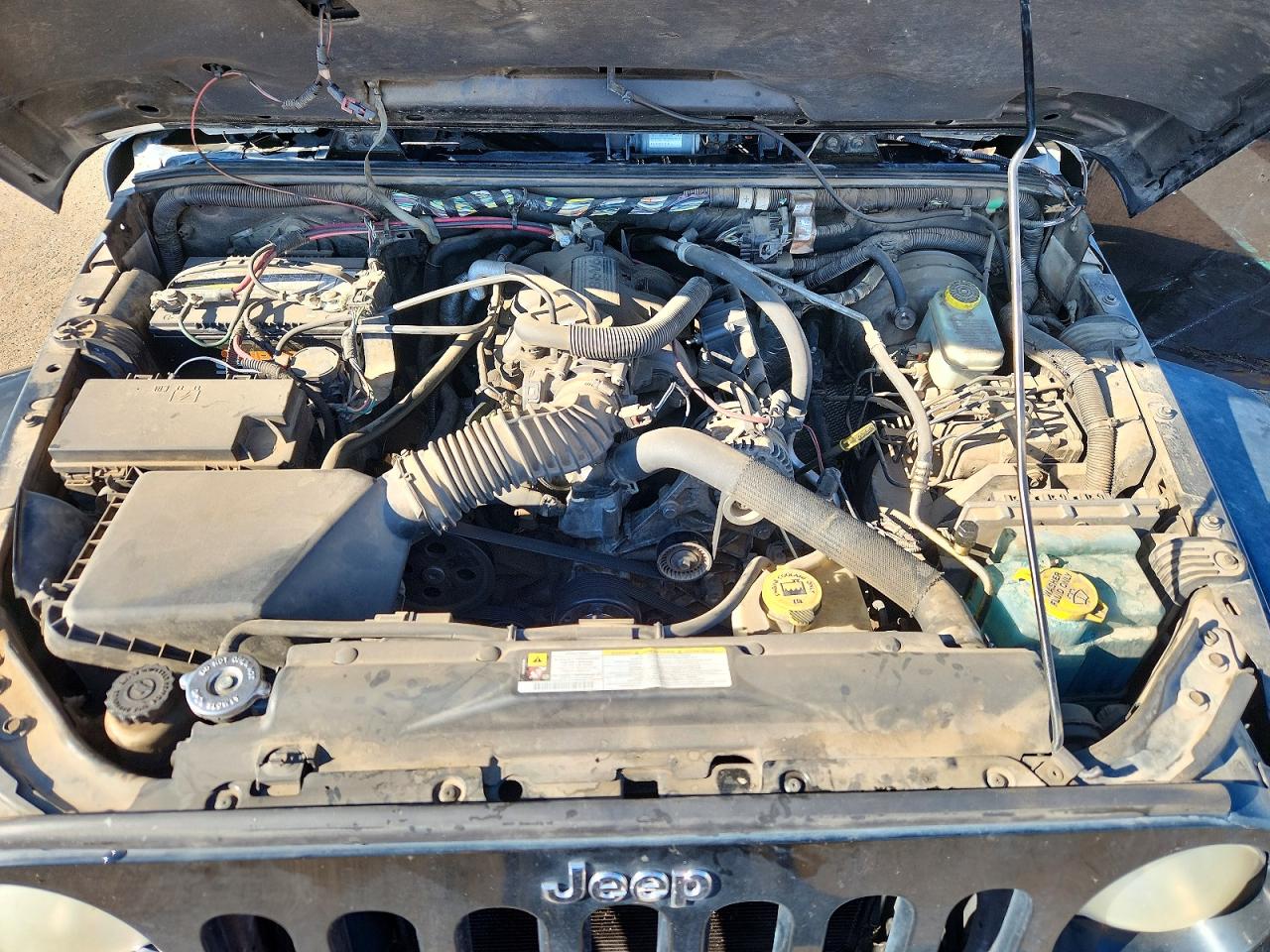 2007 Jeep Wrangler Sahara Черный vin: 1J4FA54167L125935