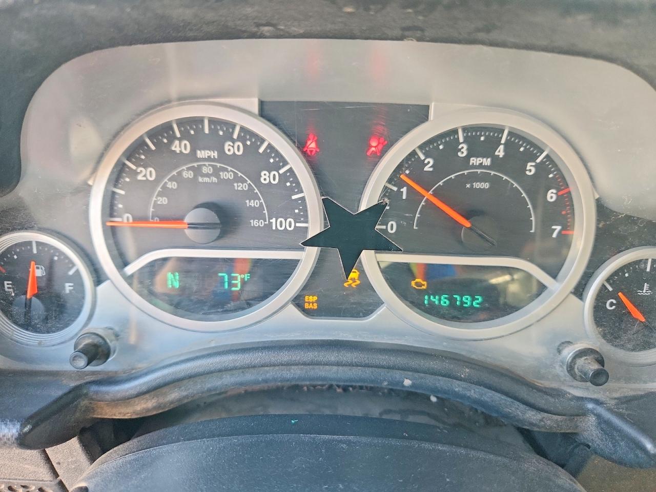 2007 Jeep Wrangler Sahara Черный vin: 1J4FA54167L125935