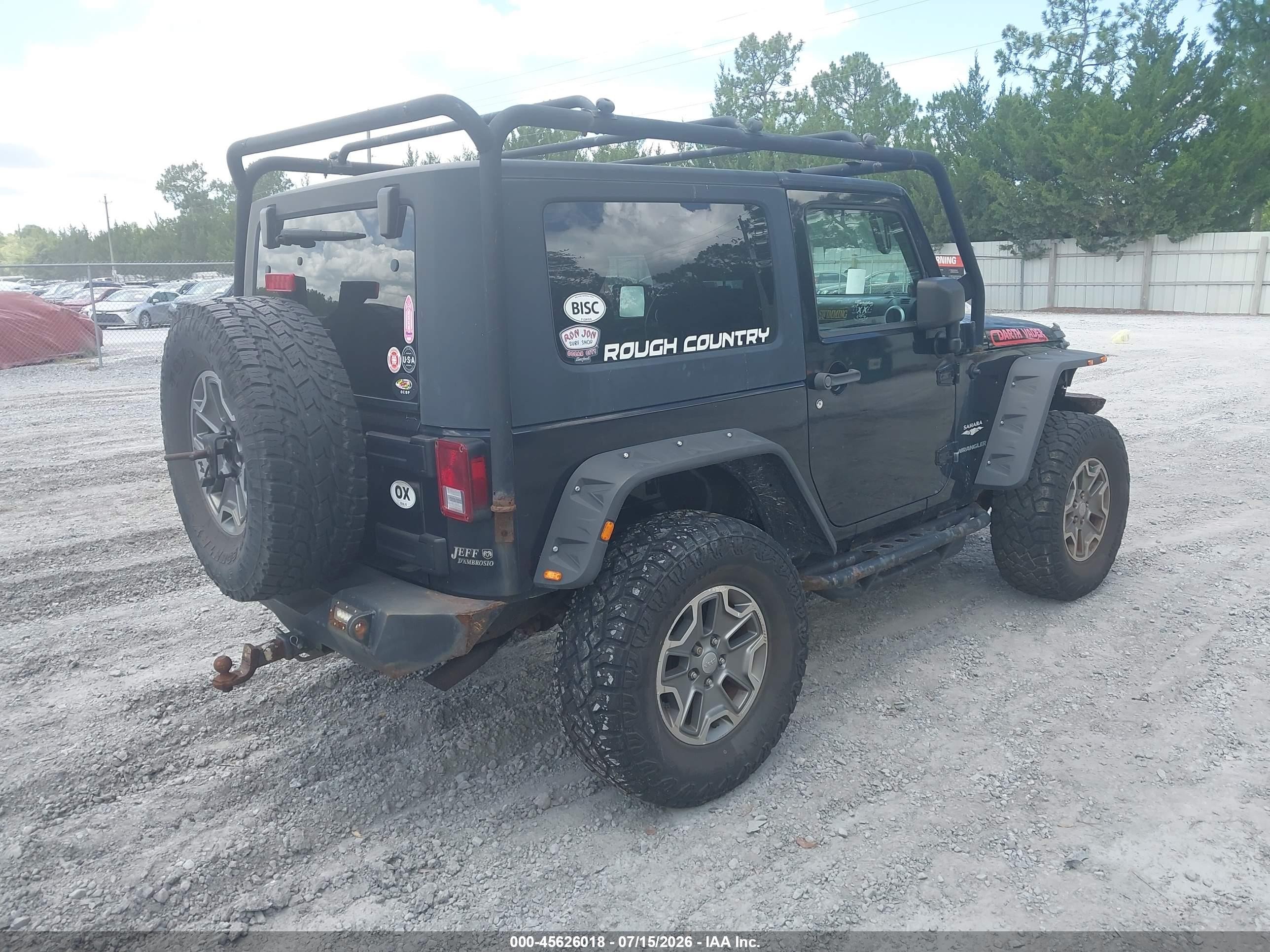 2008 Jeep Wrangler Sahara Black vin: 1J4FA54168L578941