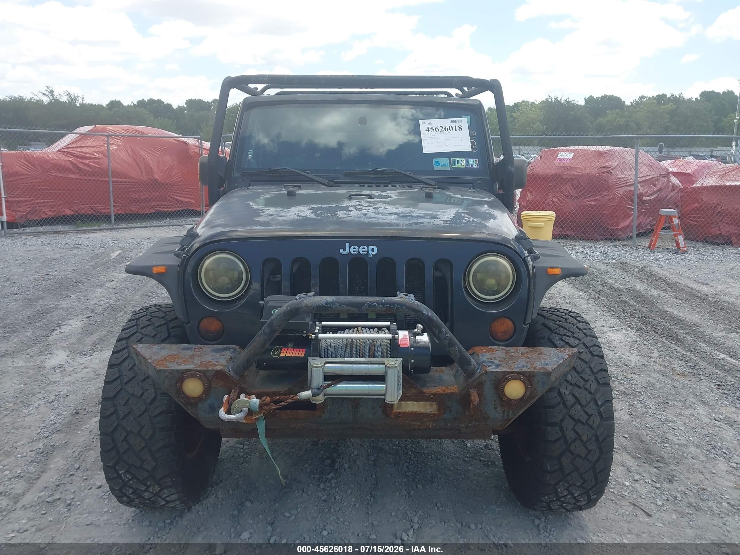2008 Jeep Wrangler Sahara Black vin: 1J4FA54168L578941