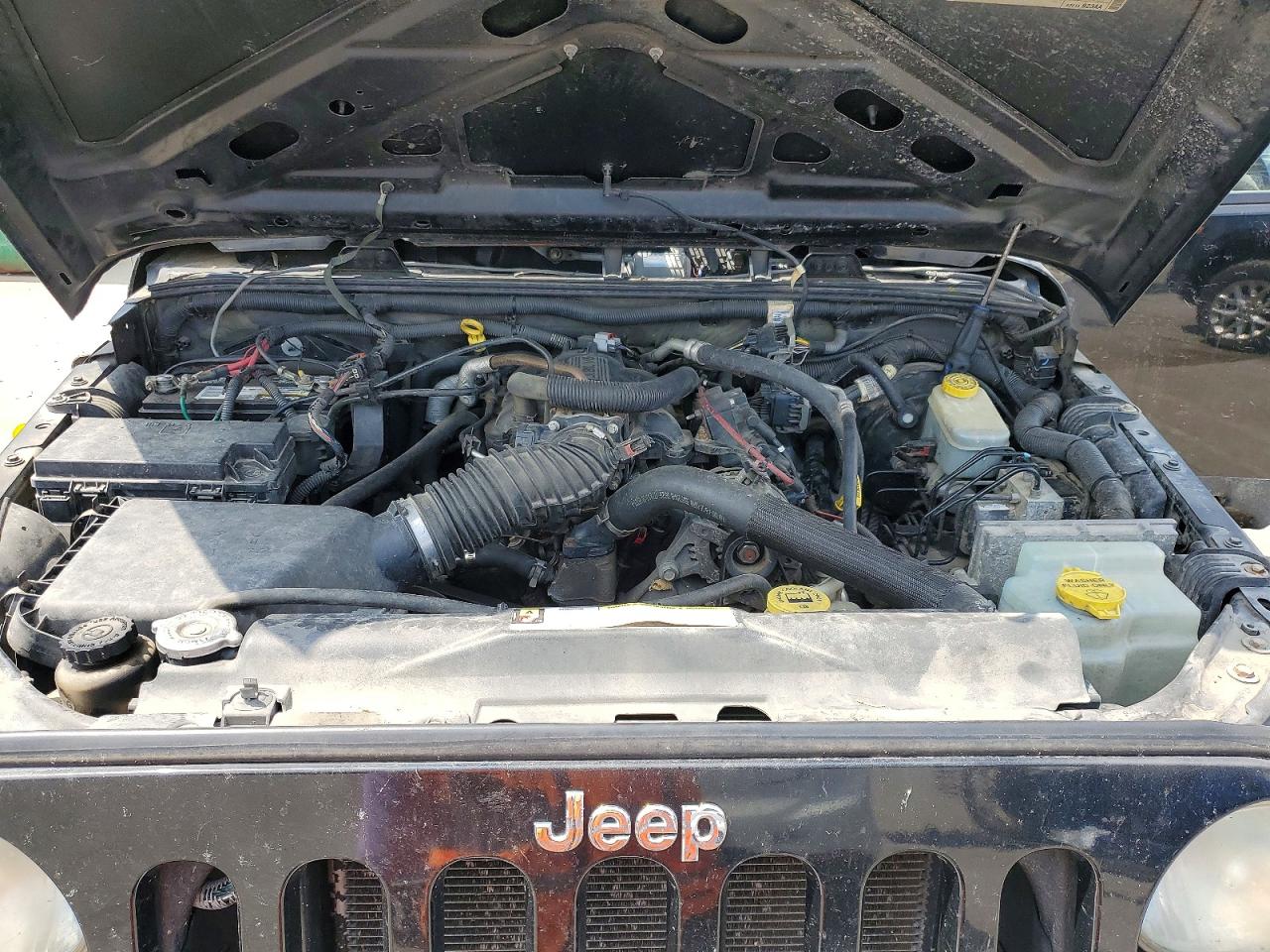 2009 Jeep Wrangler Sahara Черный vin: 1J4FA54179L700644