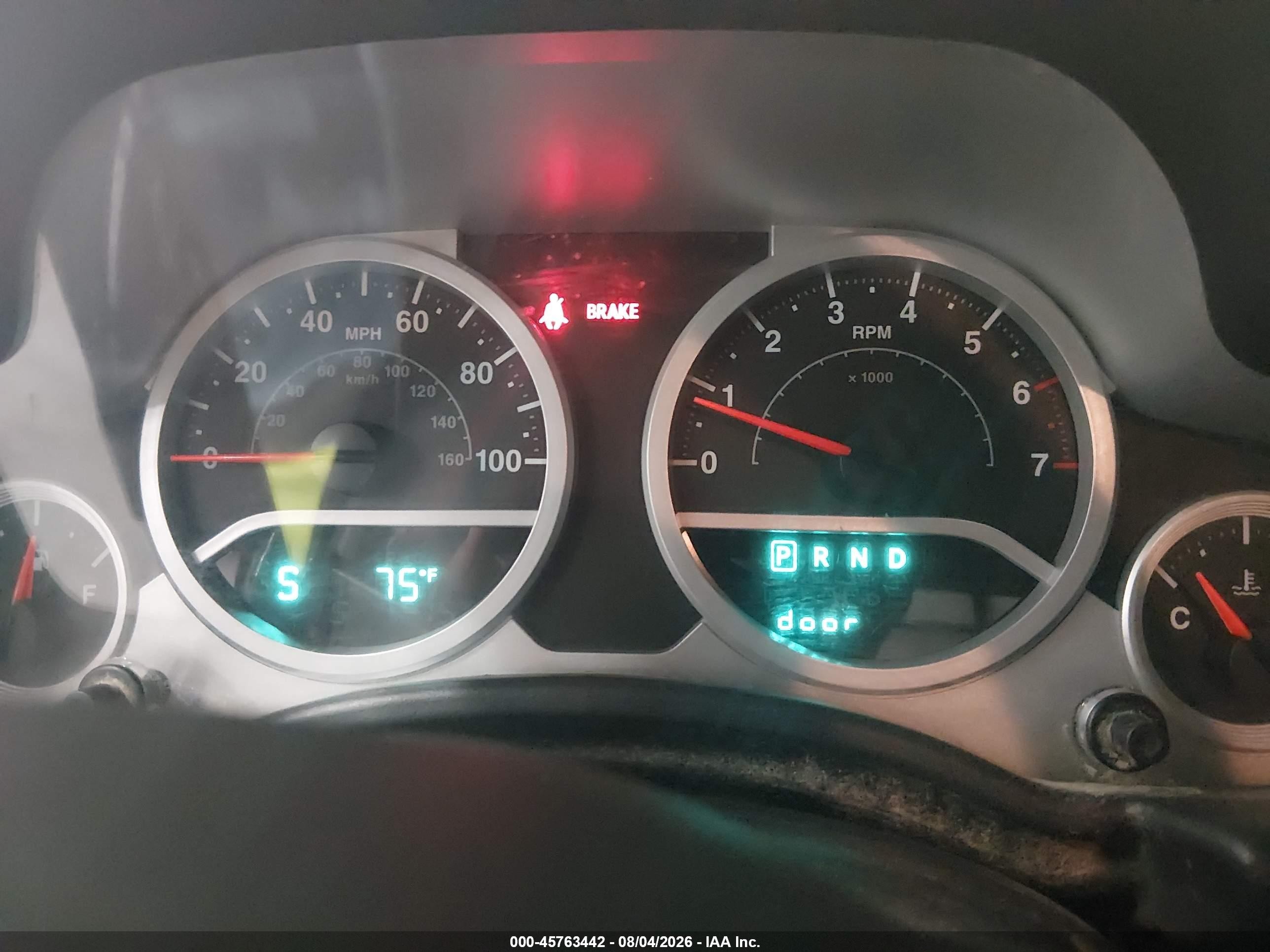 2007 Jeep Wrangler Sahara Синий vin: 1J4FA54187L108912