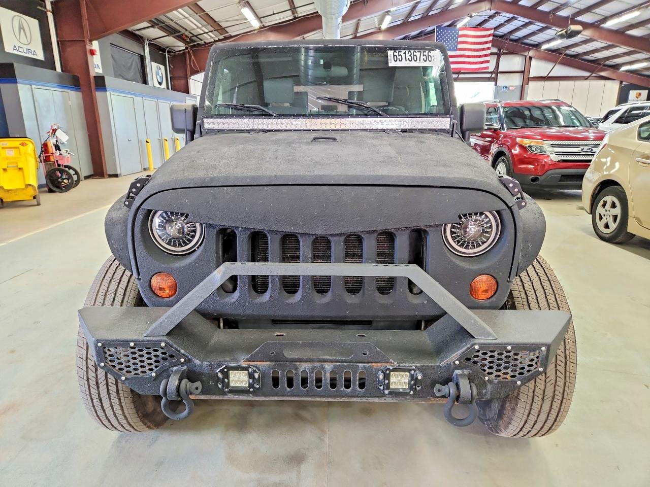 2009 Jeep Wrangler Sahara Black vin: 1J4FA54189L709188
