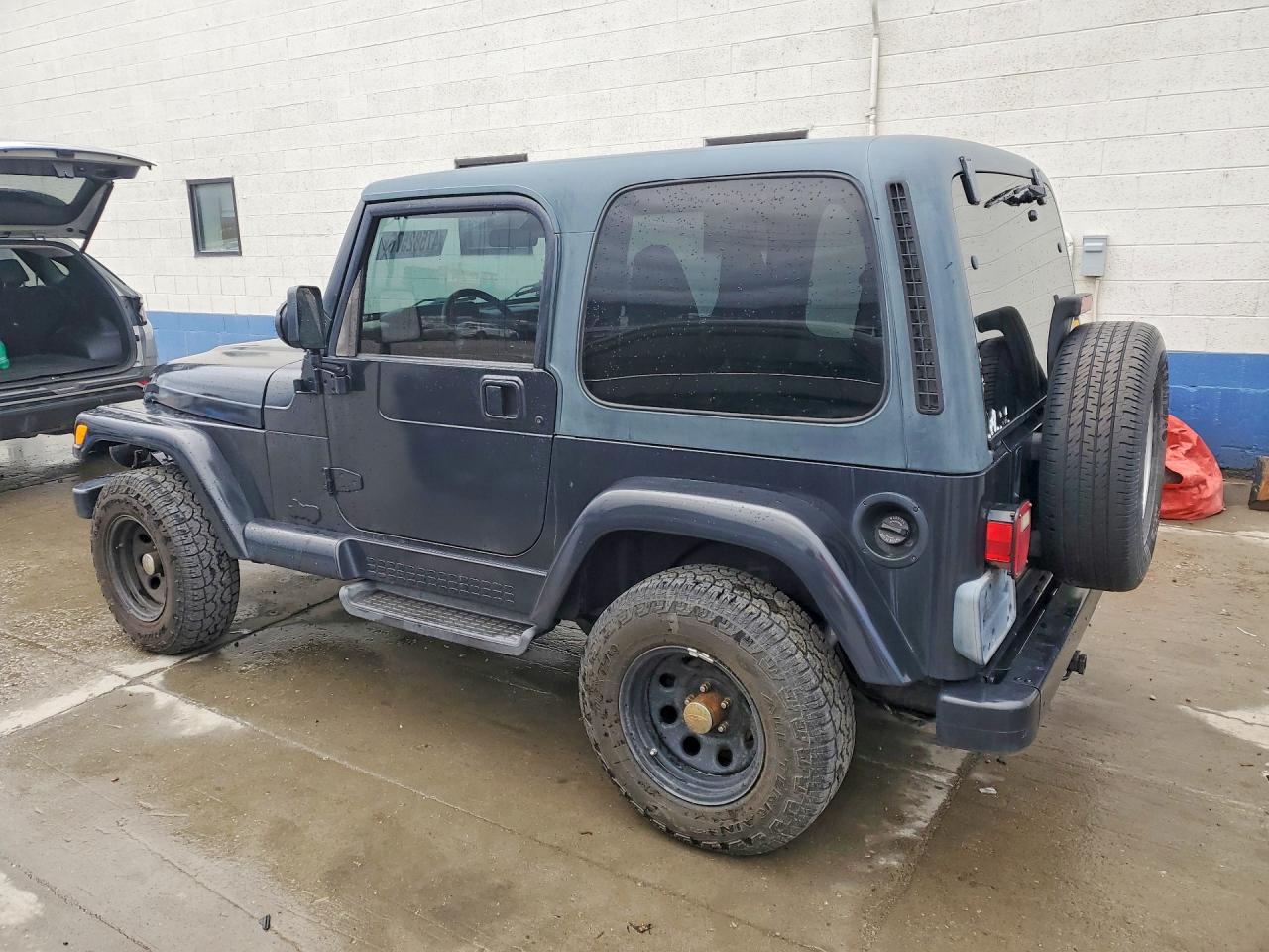2000 Jeep Wrangler / Tj Sahara Black vin: 1J4FA59S2YP786874