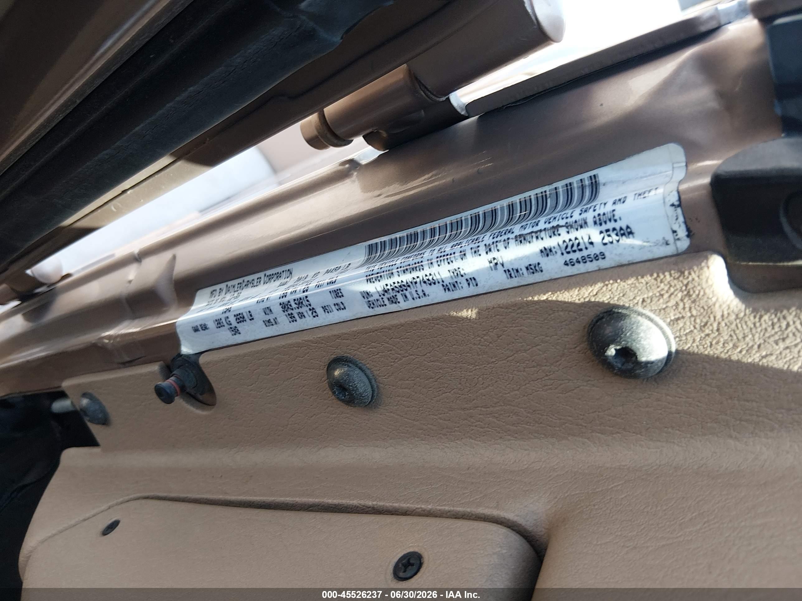 2000 Jeep Wrangler Sahara Tan vin: 1J4FA59S4YP749311