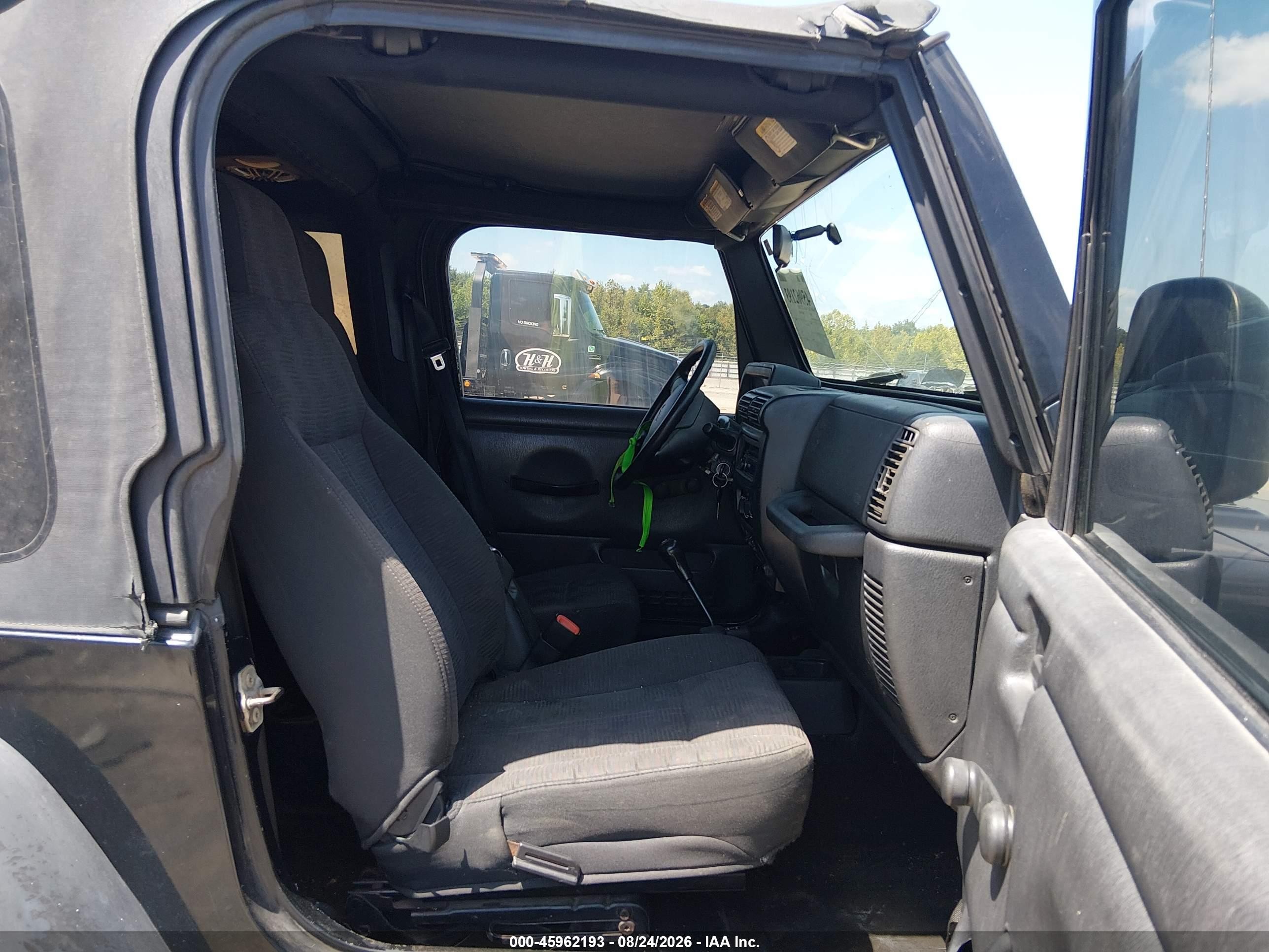 2004 Jeep Wrangler Rubicon Черный vin: 1J4FA69S14P761710