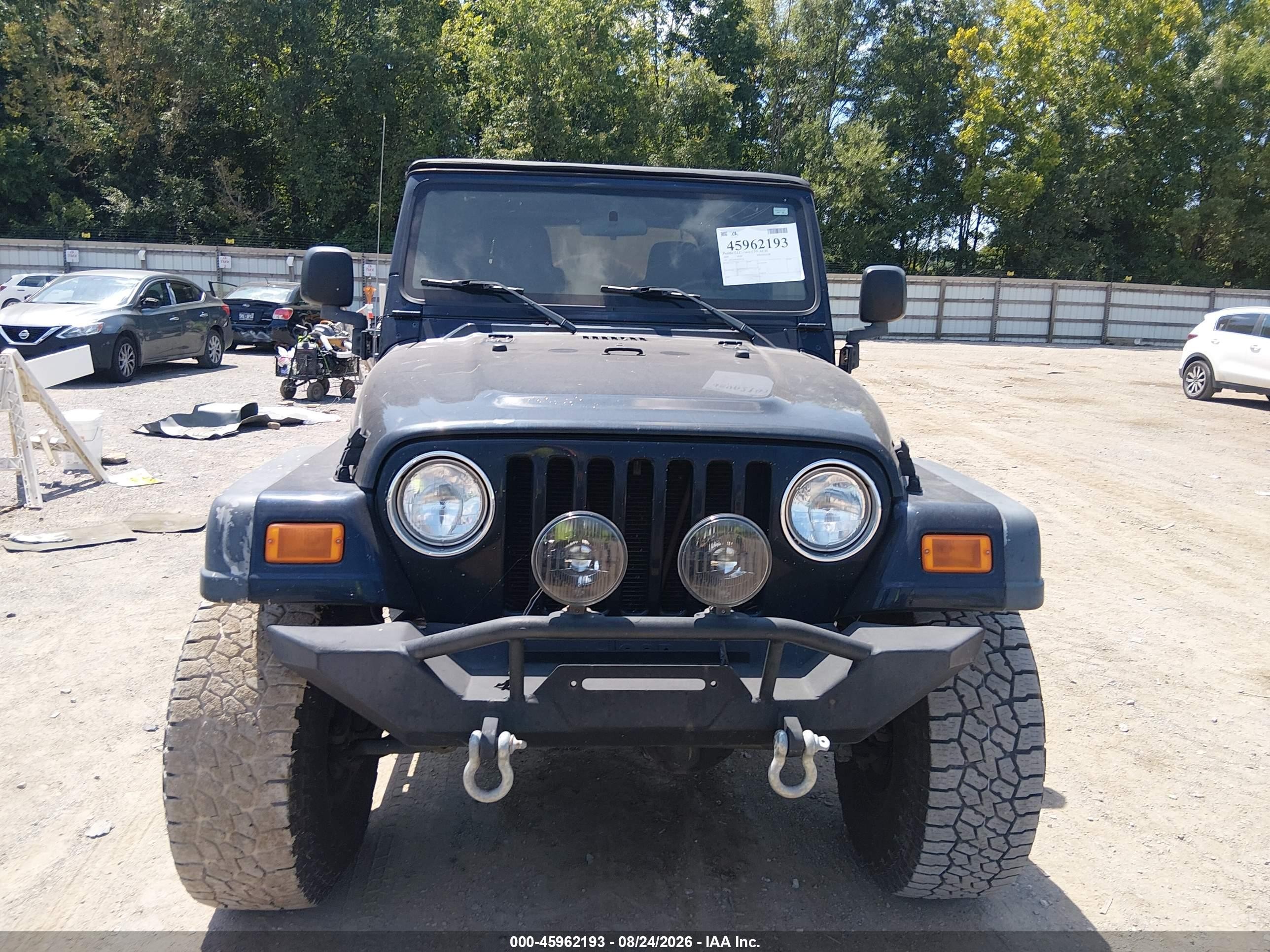 2004 Jeep Wrangler Rubicon Черный vin: 1J4FA69S14P761710
