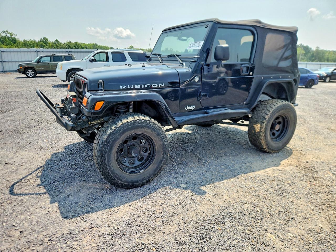2005 Jeep Wrangler / Tj Rubicon Черный vin: 1J4FA69S15P321326
