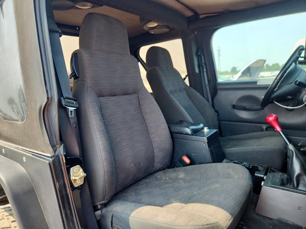 2005 Jeep Wrangler / Tj Rubicon Black vin: 1J4FA69S15P321326