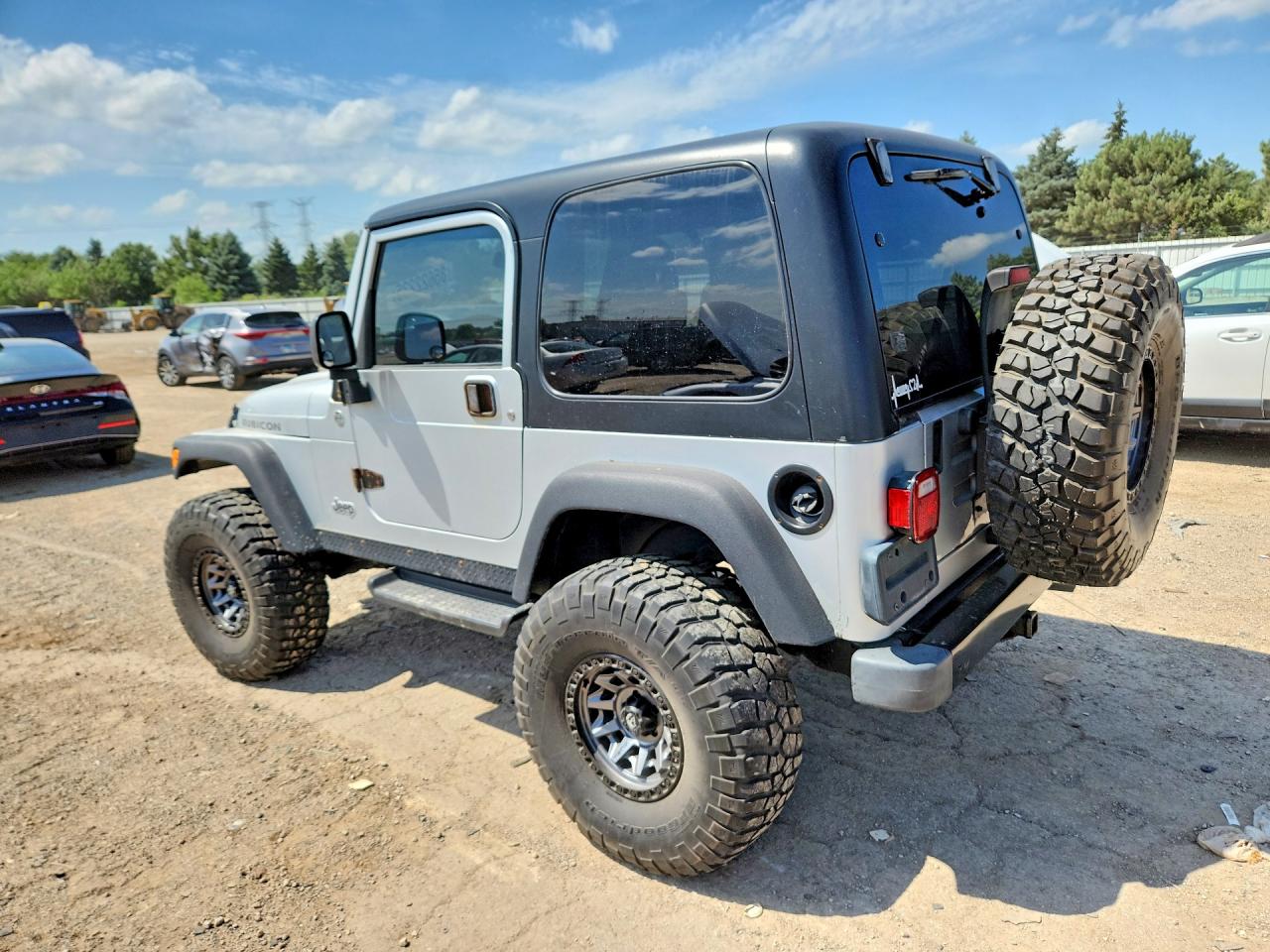 2006 Jeep Wrangler / Tj Rubicon Silver vin: 1J4FA69S46P755502