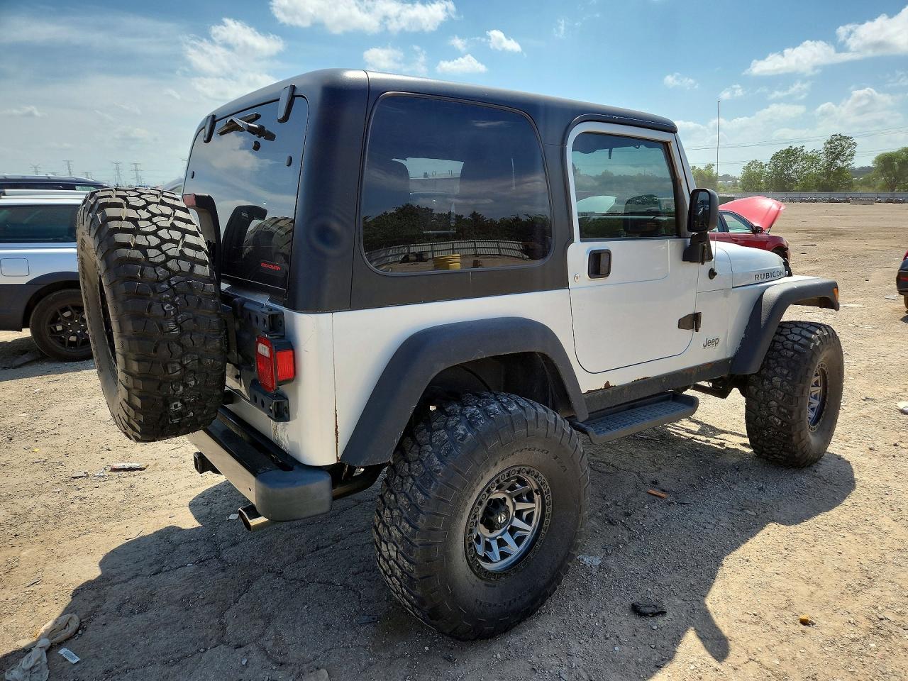 2006 Jeep Wrangler / Tj Rubicon Silver vin: 1J4FA69S46P755502