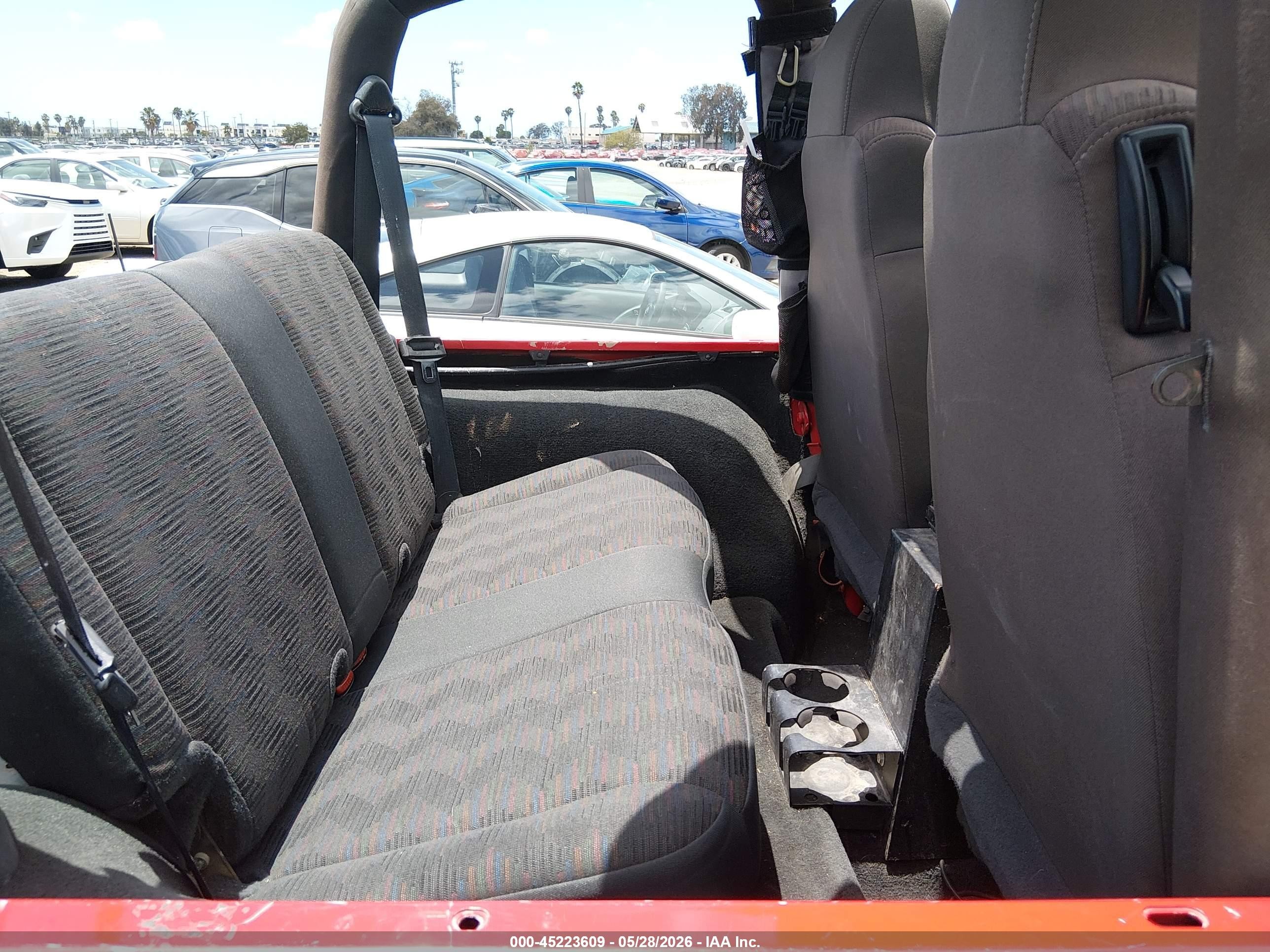 2005 Jeep Wrangler Rubicon Красный vin: 1J4FA69S55P359755