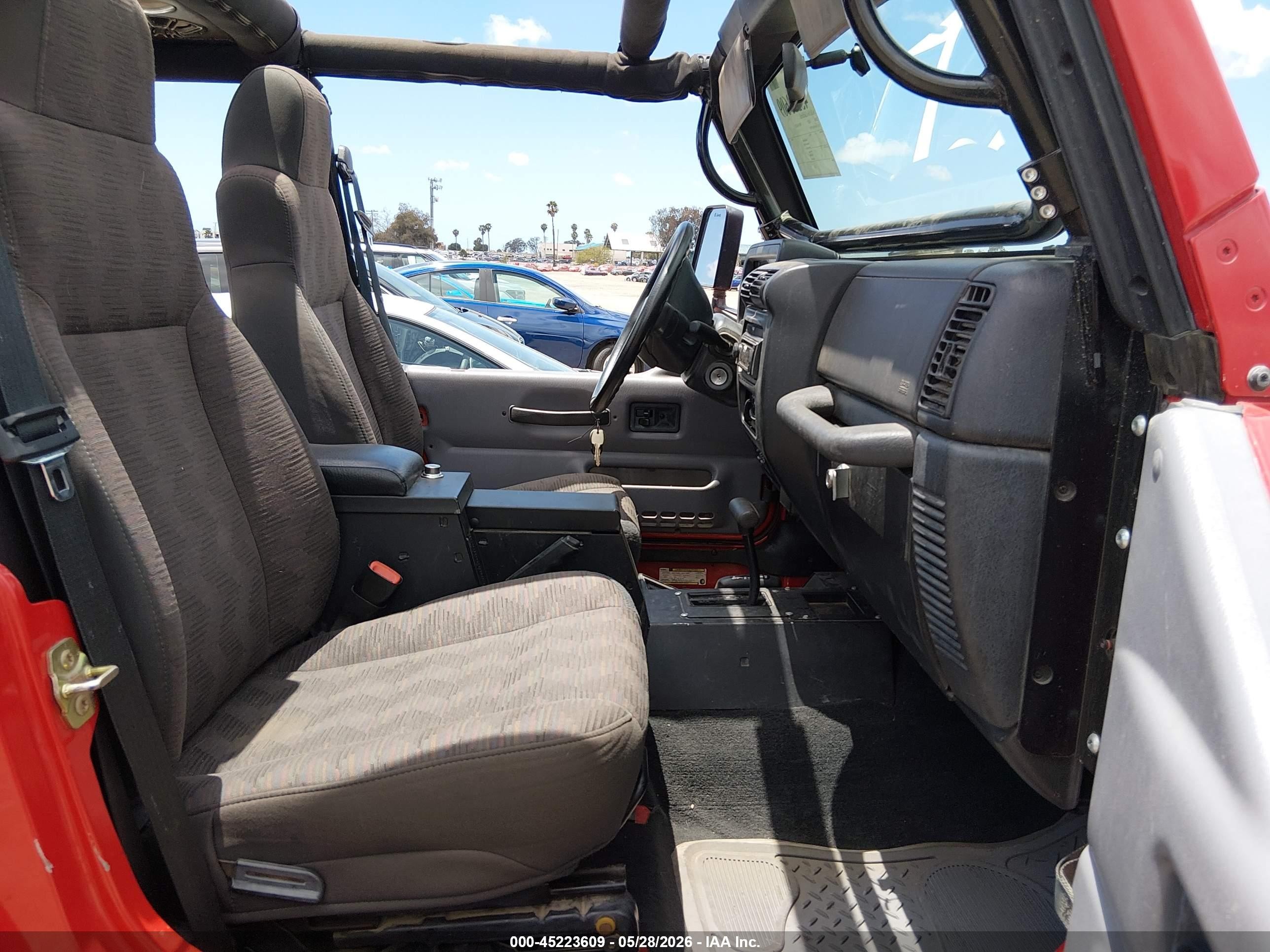 2005 Jeep Wrangler Rubicon Красный vin: 1J4FA69S55P359755
