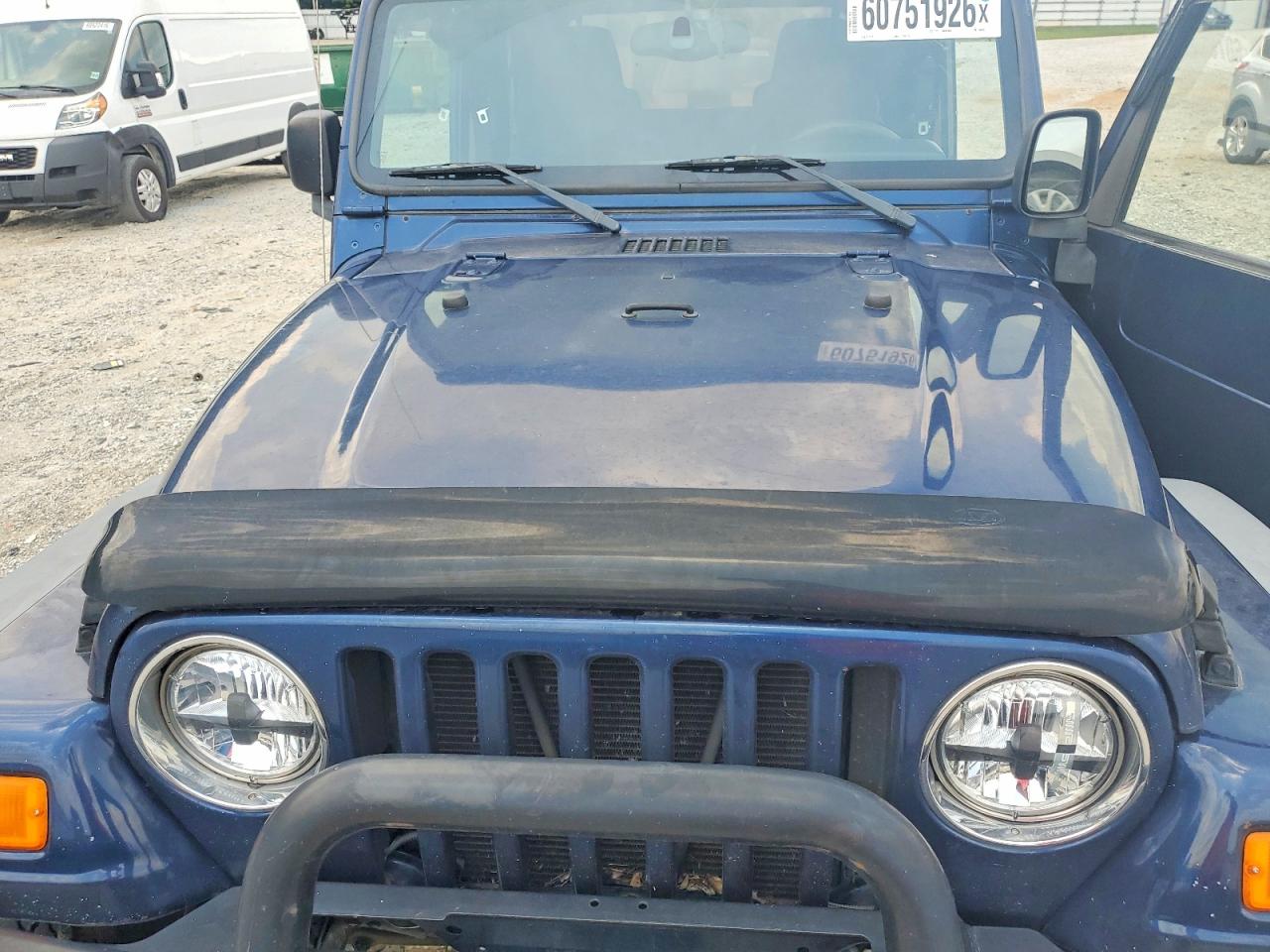 2005 Jeep Wrangler / Tj Rubicon Blue vin: 1J4FA69S65P306045