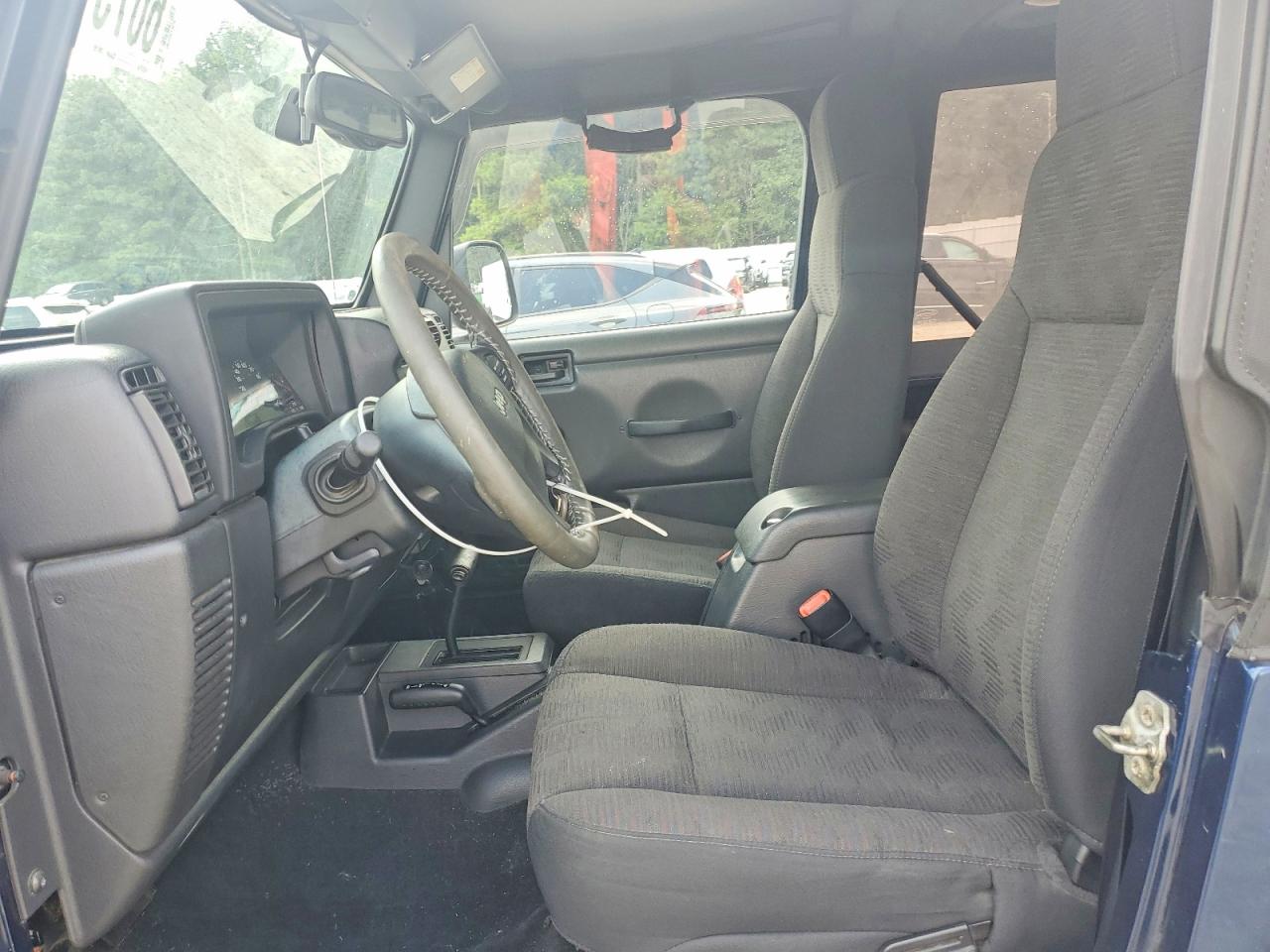 2005 Jeep Wrangler / Tj Rubicon Blue vin: 1J4FA69S65P306045
