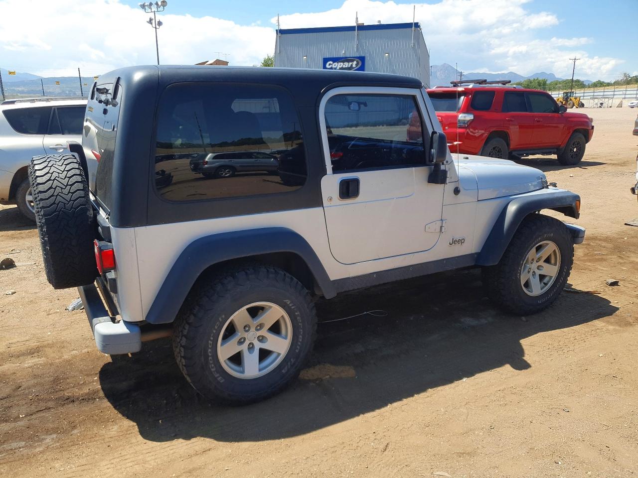 2006 Jeep Wrangler / Tj Rubicon Silver vin: 1J4FA69S66P739334
