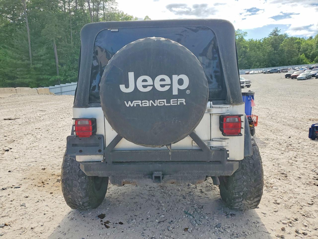 2004 Jeep Wrangler / Tj Rubicon Silver vin: 1J4FA69SX4P713073