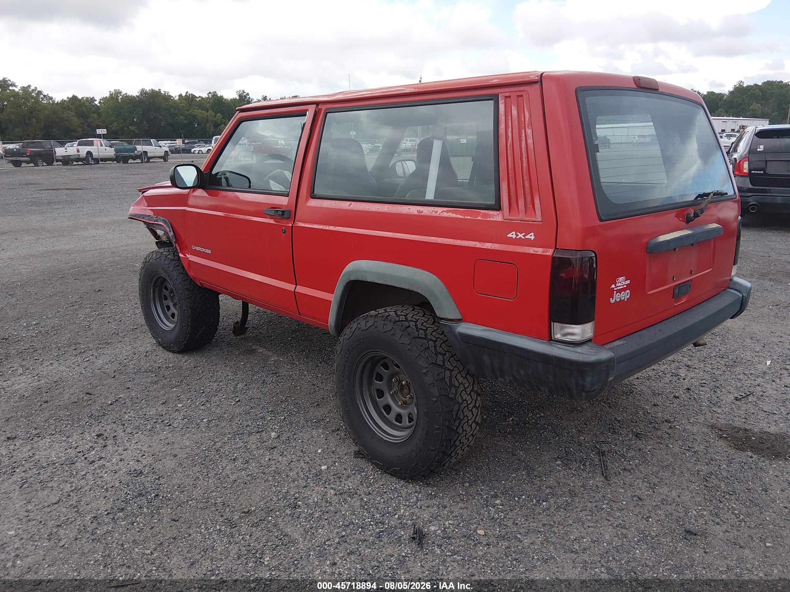 1999 Jeep Cherokee Se Красный vin: 1J4FF27P9XL552705