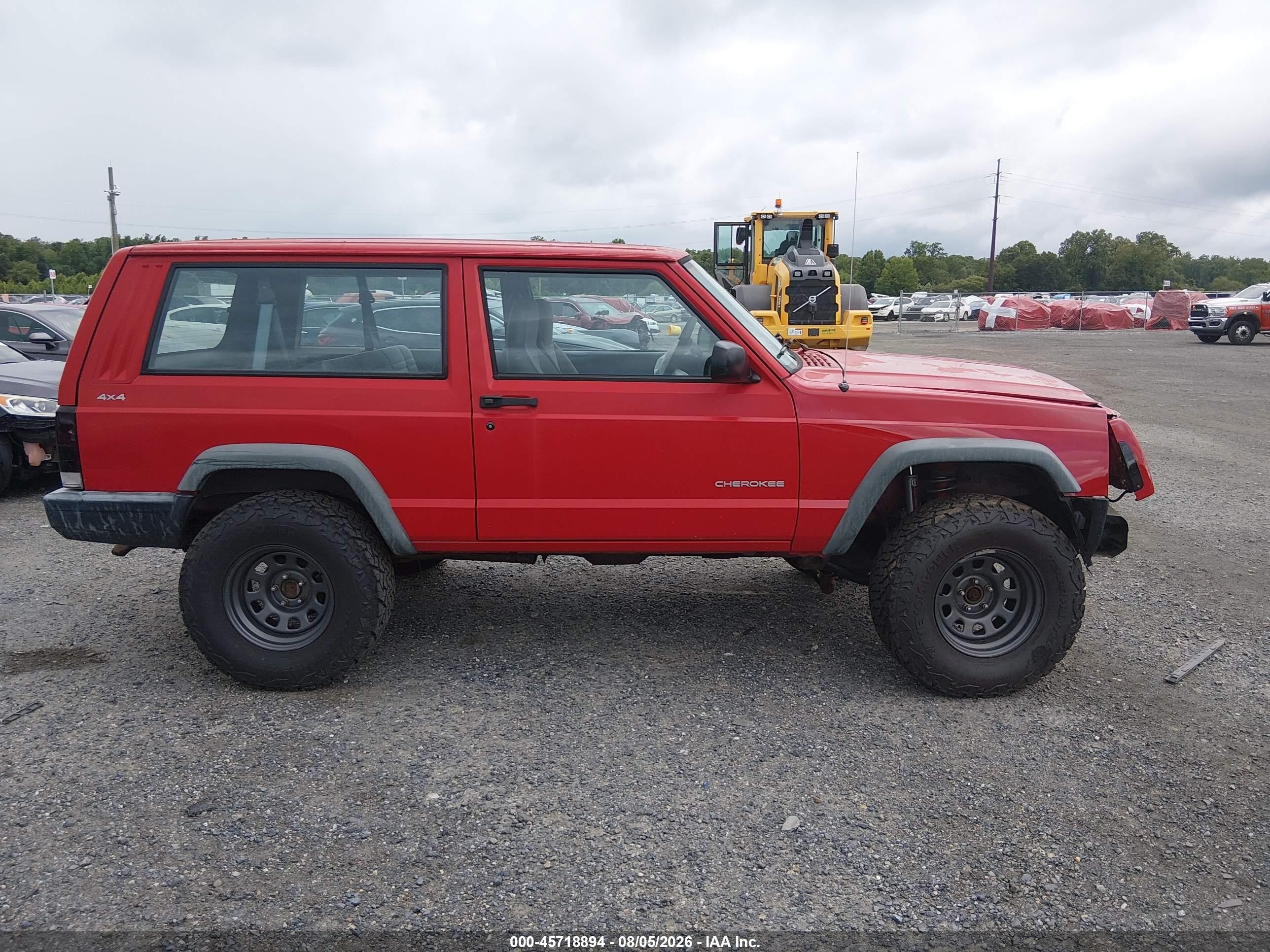 1999 Jeep Cherokee Se Красный vin: 1J4FF27P9XL552705