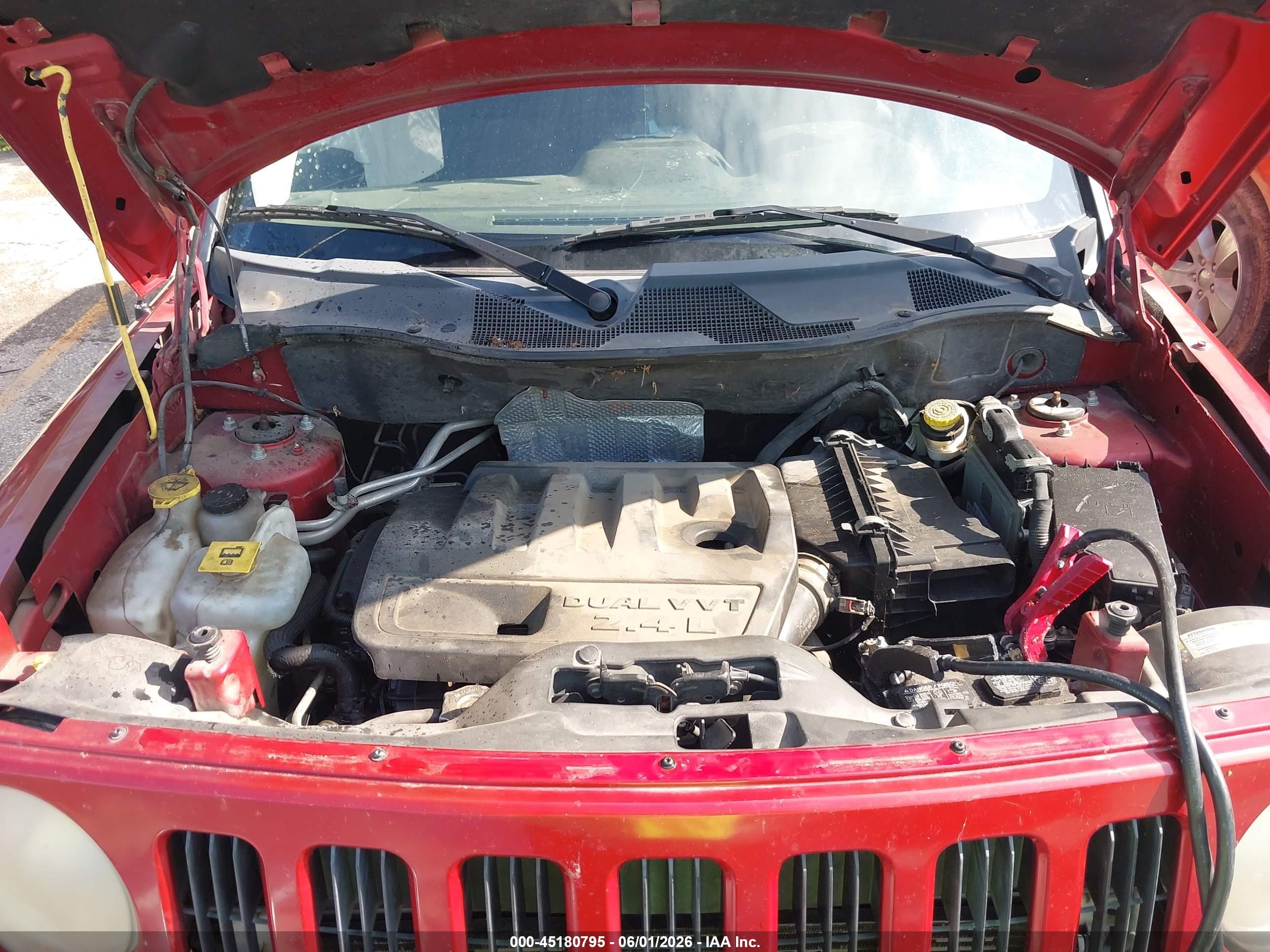2009 Jeep Patriot Sport Red vin: 1J4FF28B09D205781