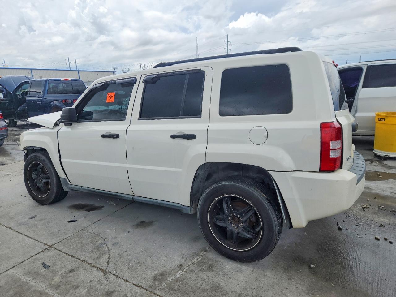 2009 Jeep Patriot Sport White vin: 1J4FF28B19D169535