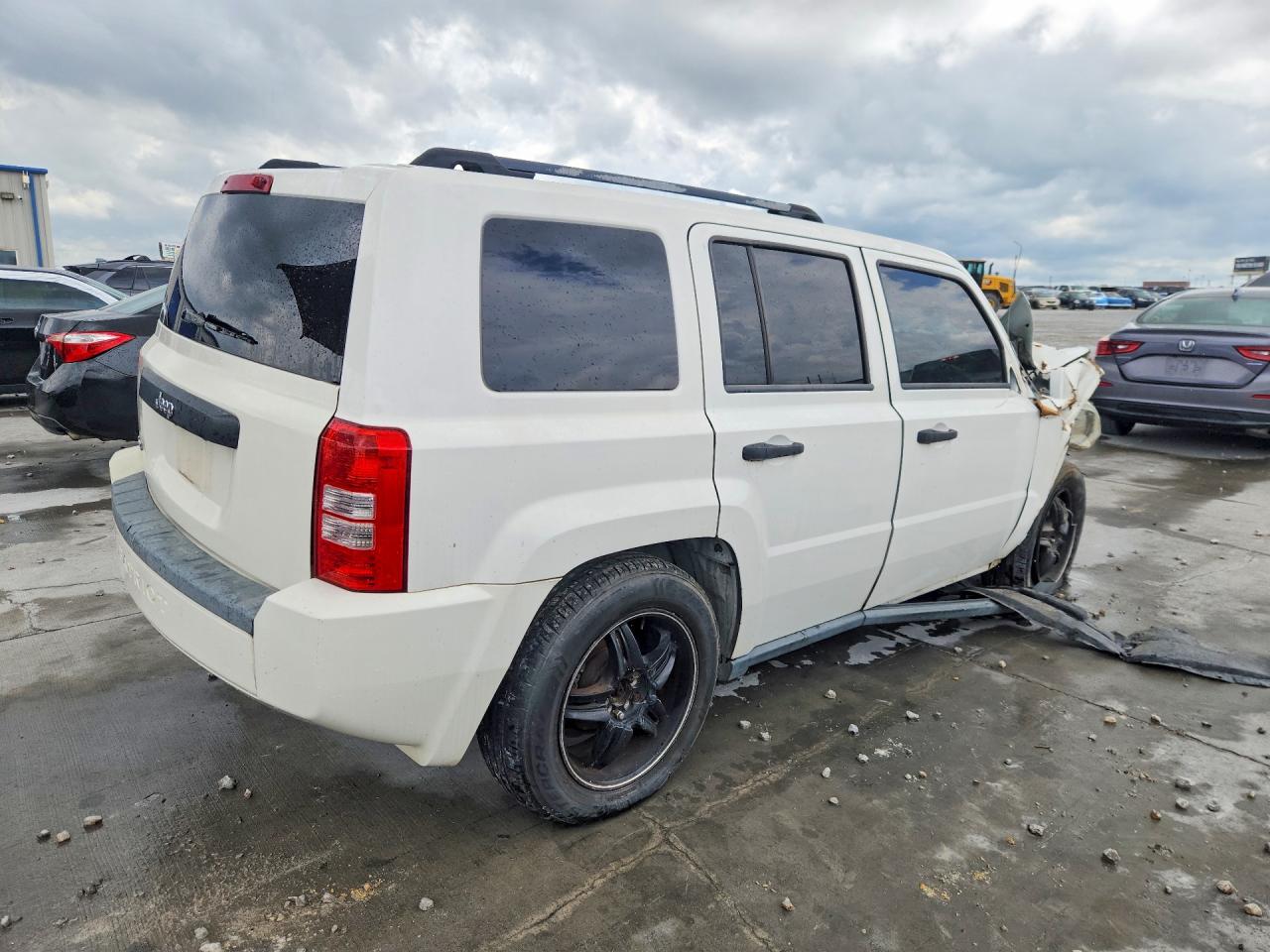 2009 Jeep Patriot Sport White vin: 1J4FF28B19D169535