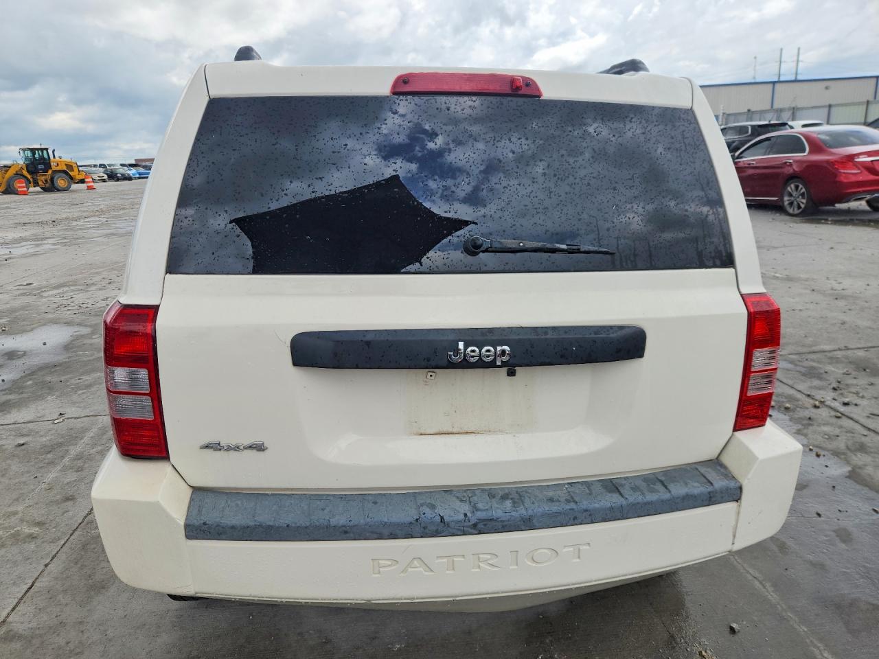 2009 Jeep Patriot Sport White vin: 1J4FF28B19D169535