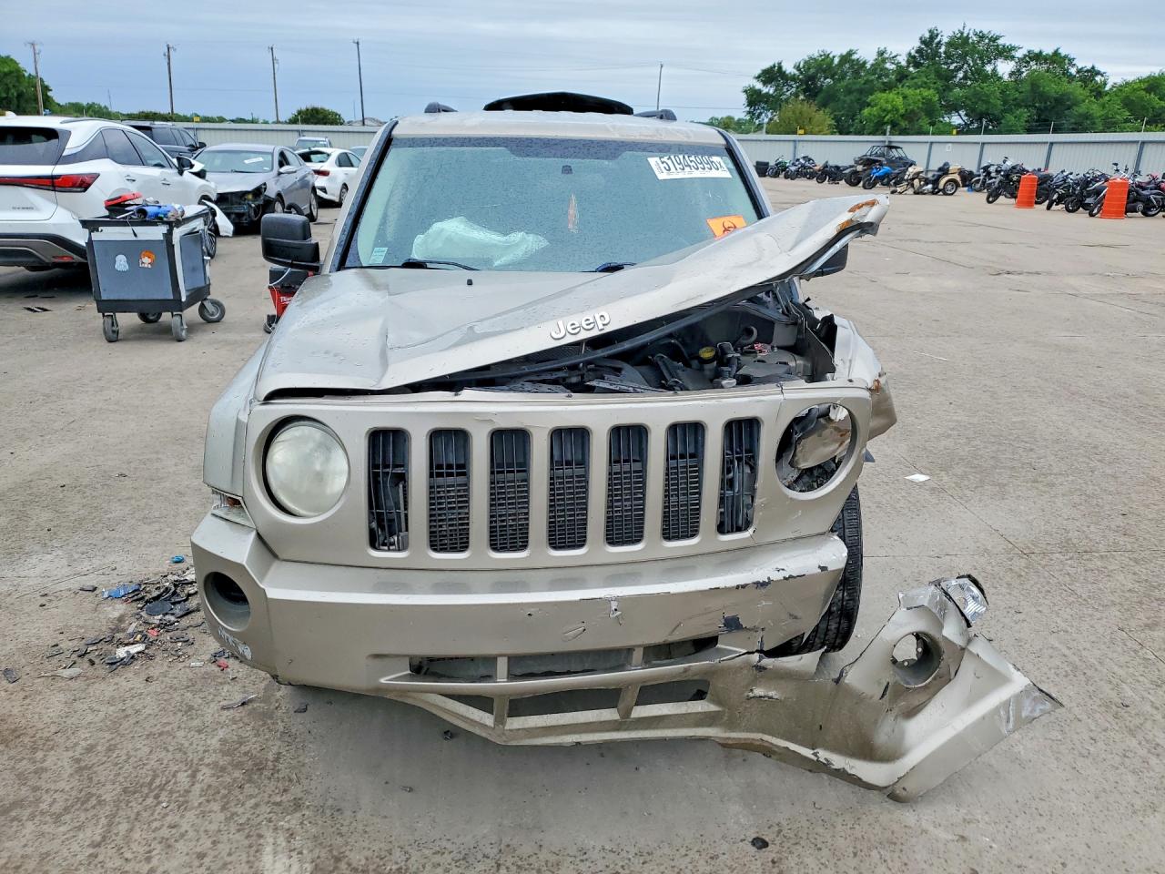 2009 Jeep Patriot Sport Gold vin: 1J4FF28B19D205661