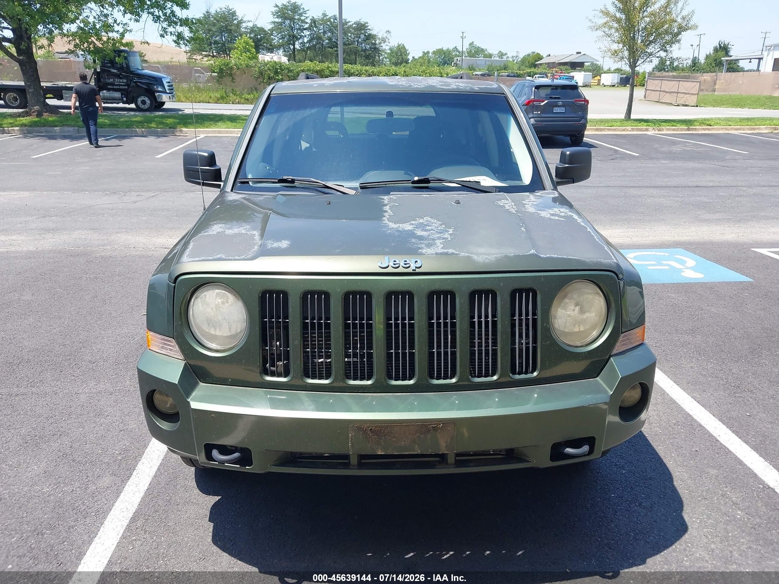 2009 Jeep Patriot Sport Green vin: 1J4FF28B19D250101