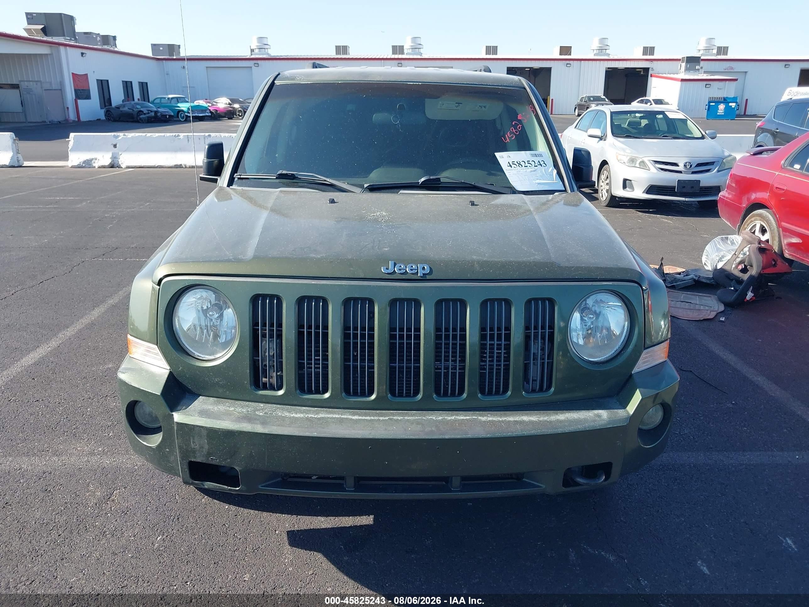 2009 Jeep Patriot Sport Green vin: 1J4FF28B49D176799