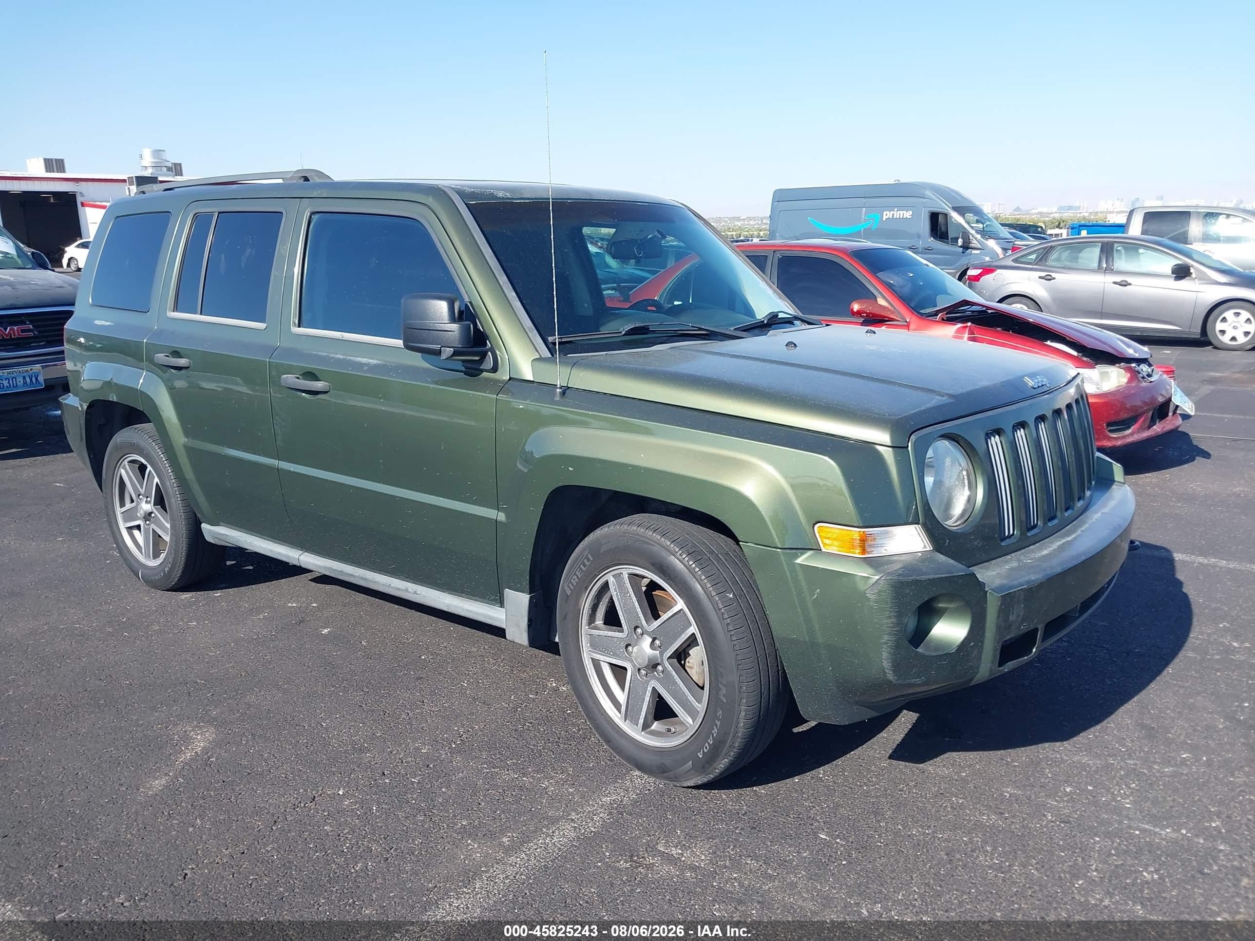 2009 Jeep Patriot Sport Green vin: 1J4FF28B49D176799