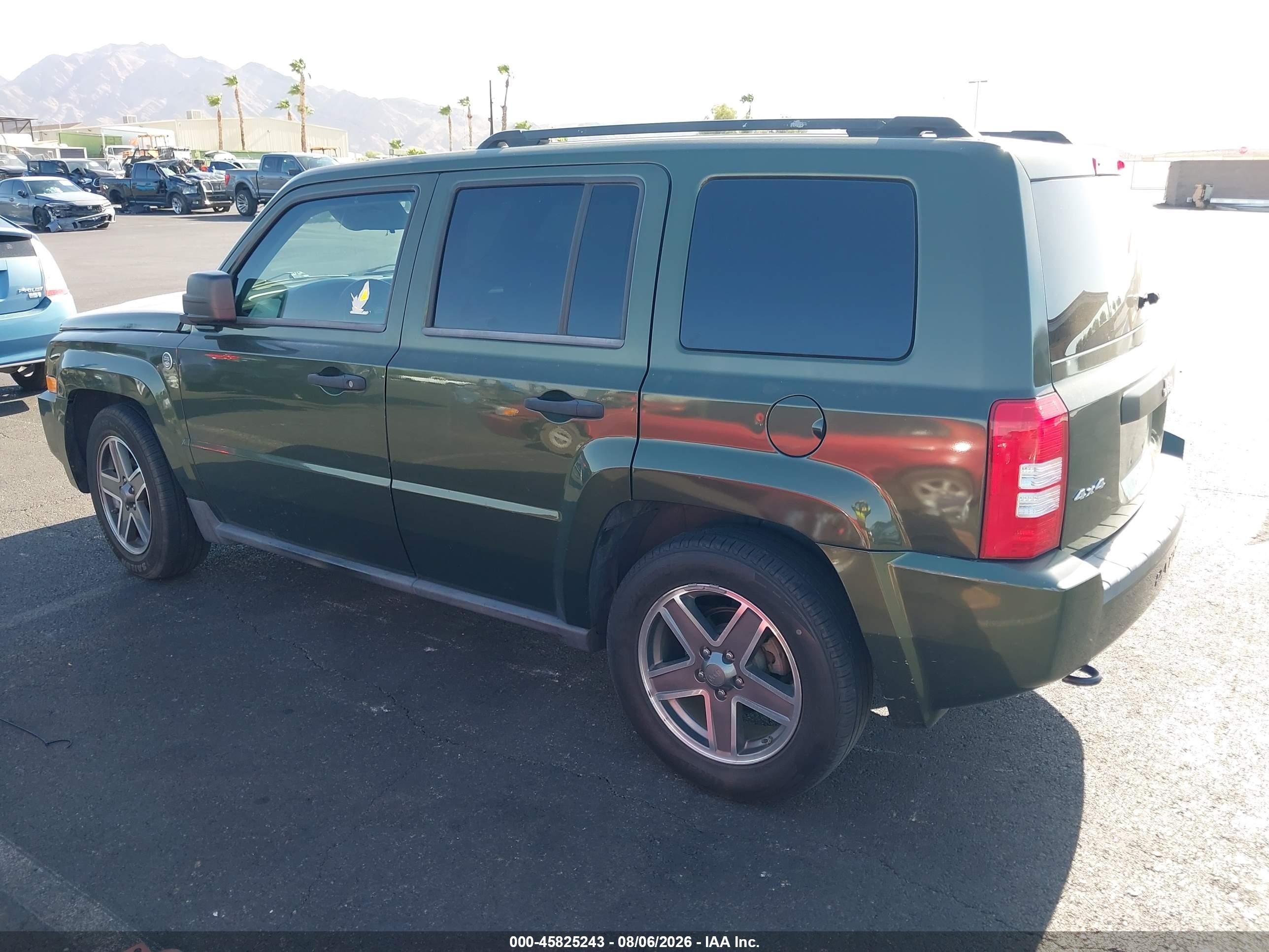 2009 Jeep Patriot Sport Green vin: 1J4FF28B49D176799
