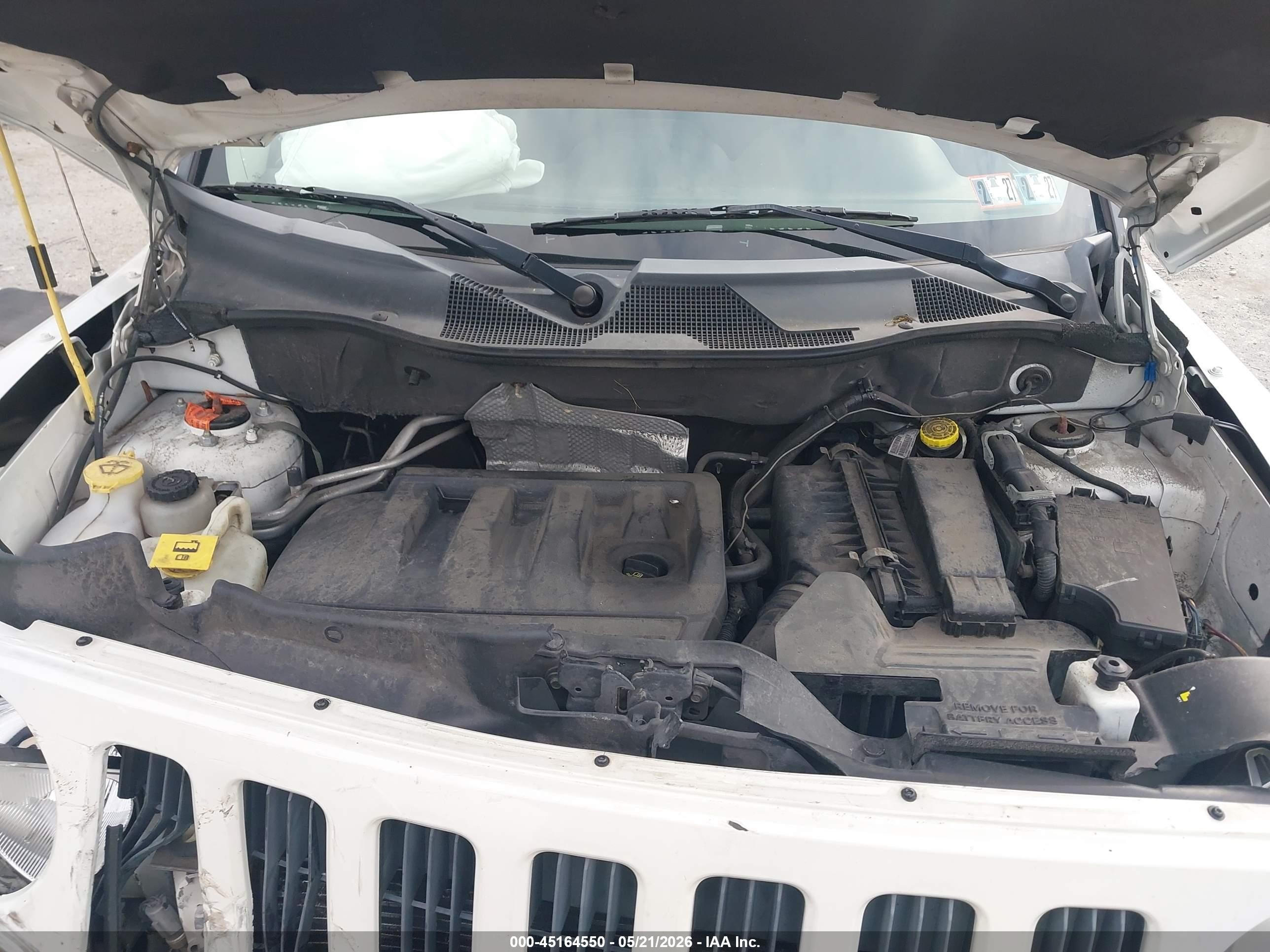 2009 Jeep Patriot Sport White vin: 1J4FF28B69D173595