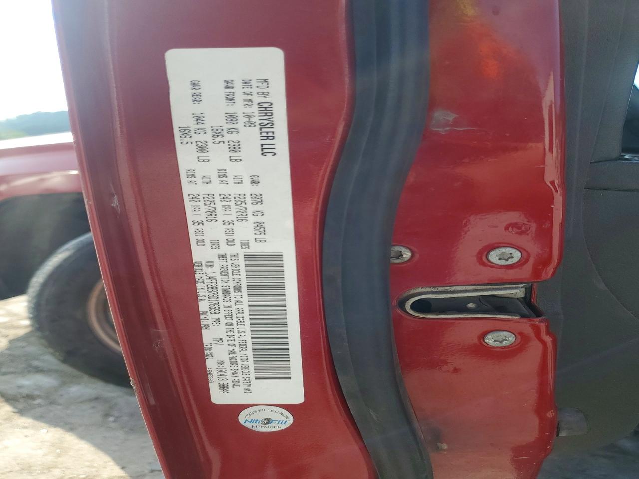 2009 Jeep Patriot Sport Maroon vin: 1J4FF28B79D176599
