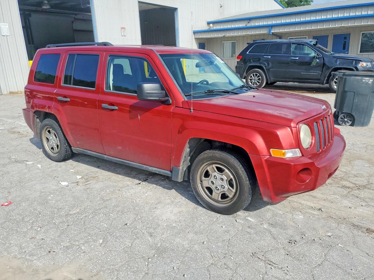 2009 Jeep Patriot Sport Maroon vin: 1J4FF28B79D176599