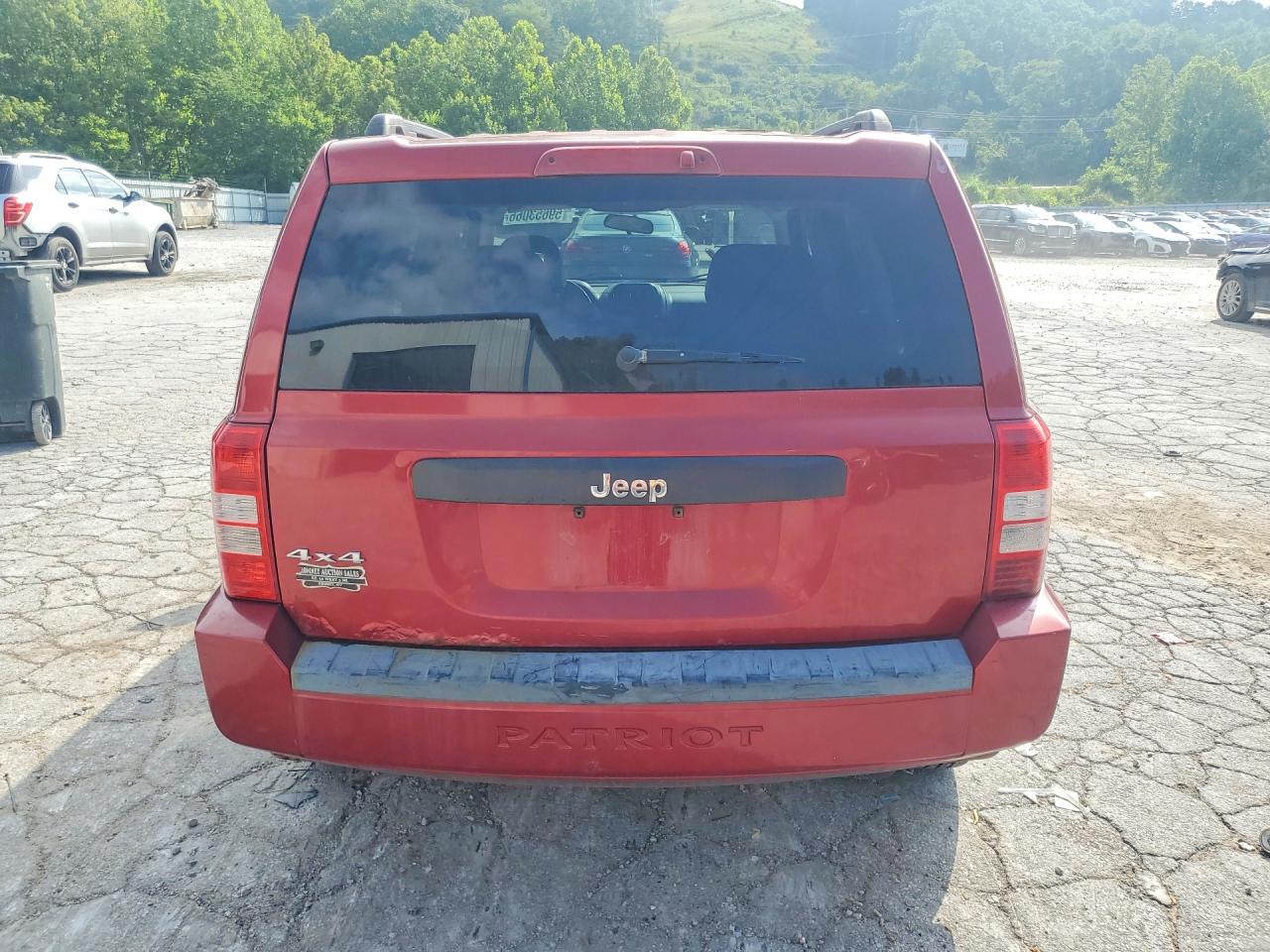 2009 Jeep Patriot Sport Maroon vin: 1J4FF28B79D176599