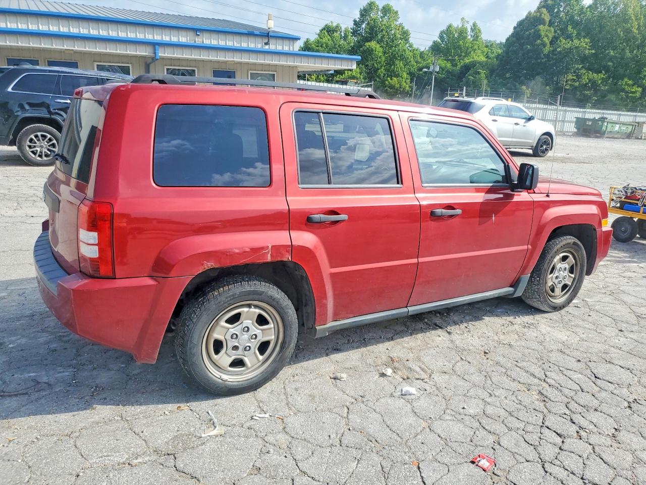 2009 Jeep Patriot Sport Maroon vin: 1J4FF28B79D176599