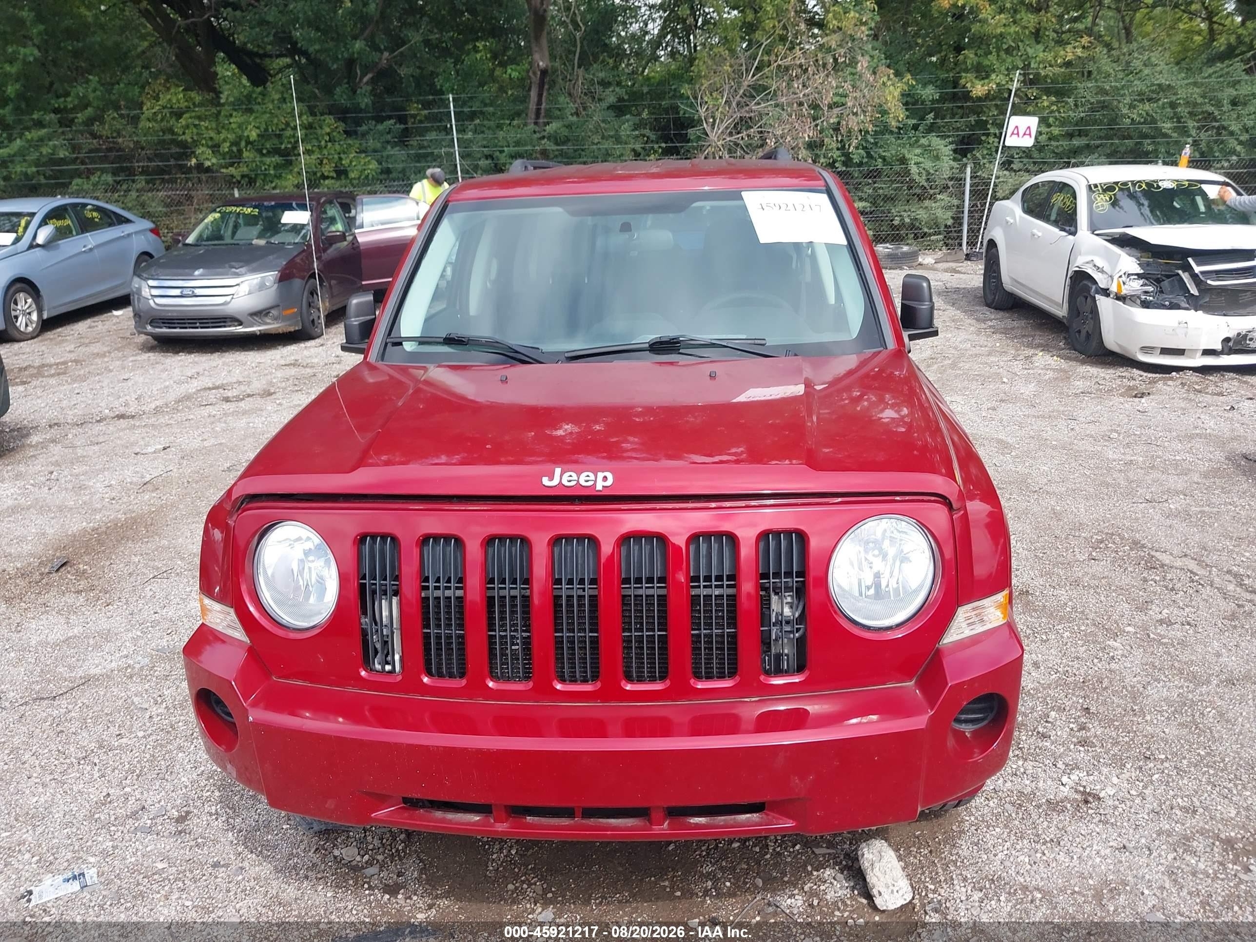 2009 Jeep Patriot Sport Purple vin: 1J4FF28B89D138170