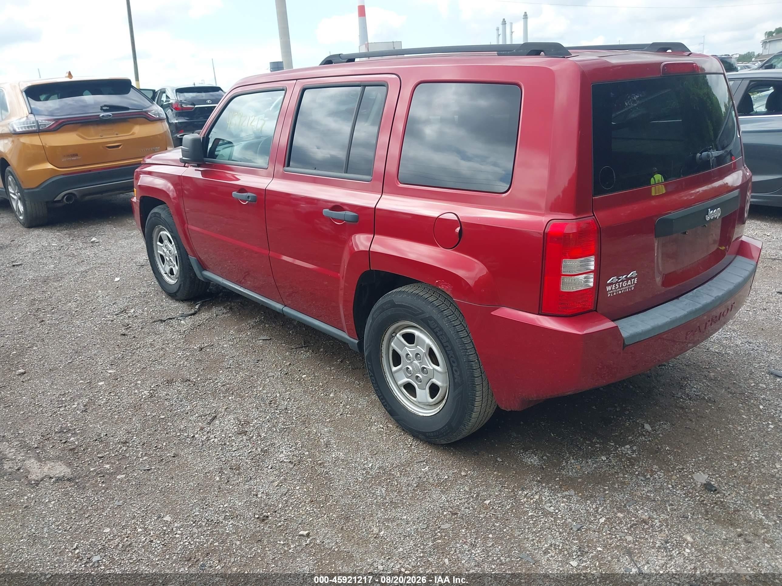 2009 Jeep Patriot Sport Purple vin: 1J4FF28B89D138170