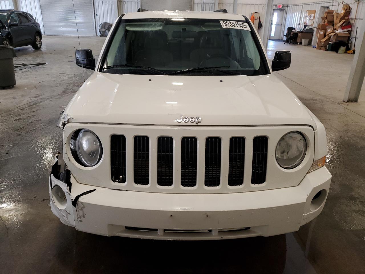 2009 Jeep Patriot Sport White vin: 1J4FF28B89D186848