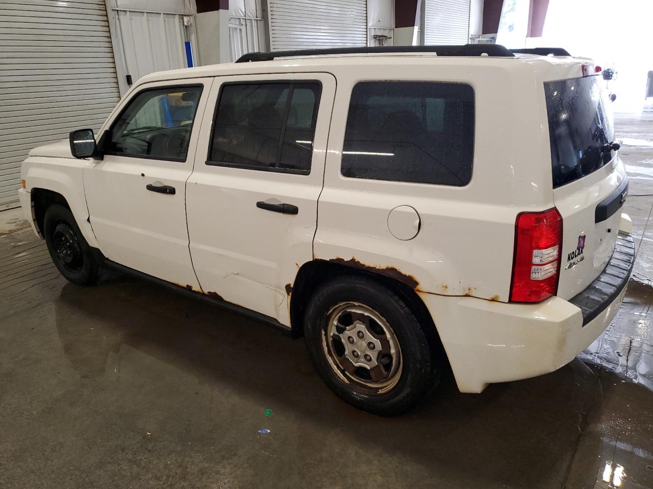 2009 Jeep Patriot Sport White vin: 1J4FF28B89D186848