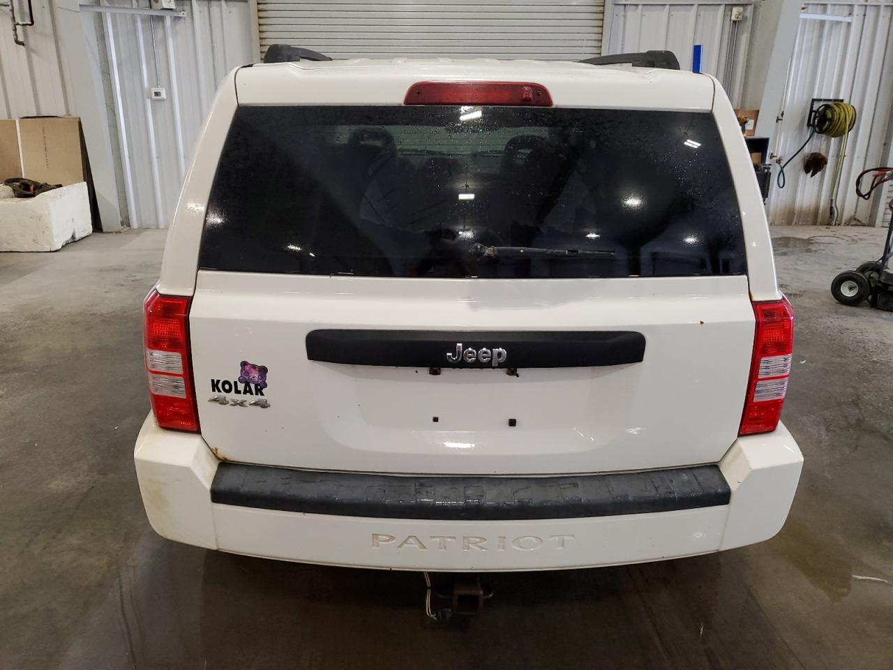 2009 Jeep Patriot Sport White vin: 1J4FF28B89D186848