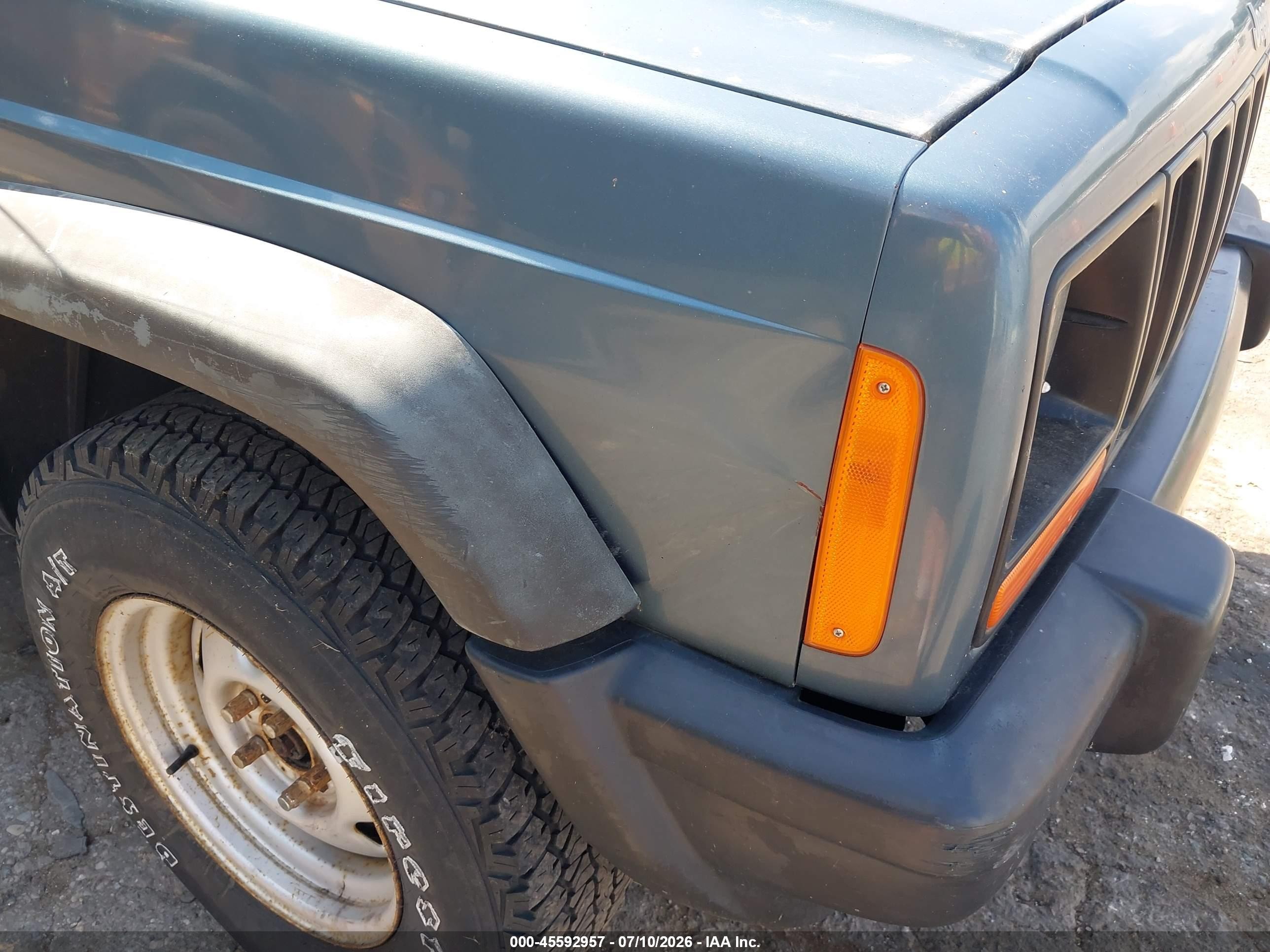 1999 Jeep Cherokee Se Blue vin: 1J4FF28S5XL523737
