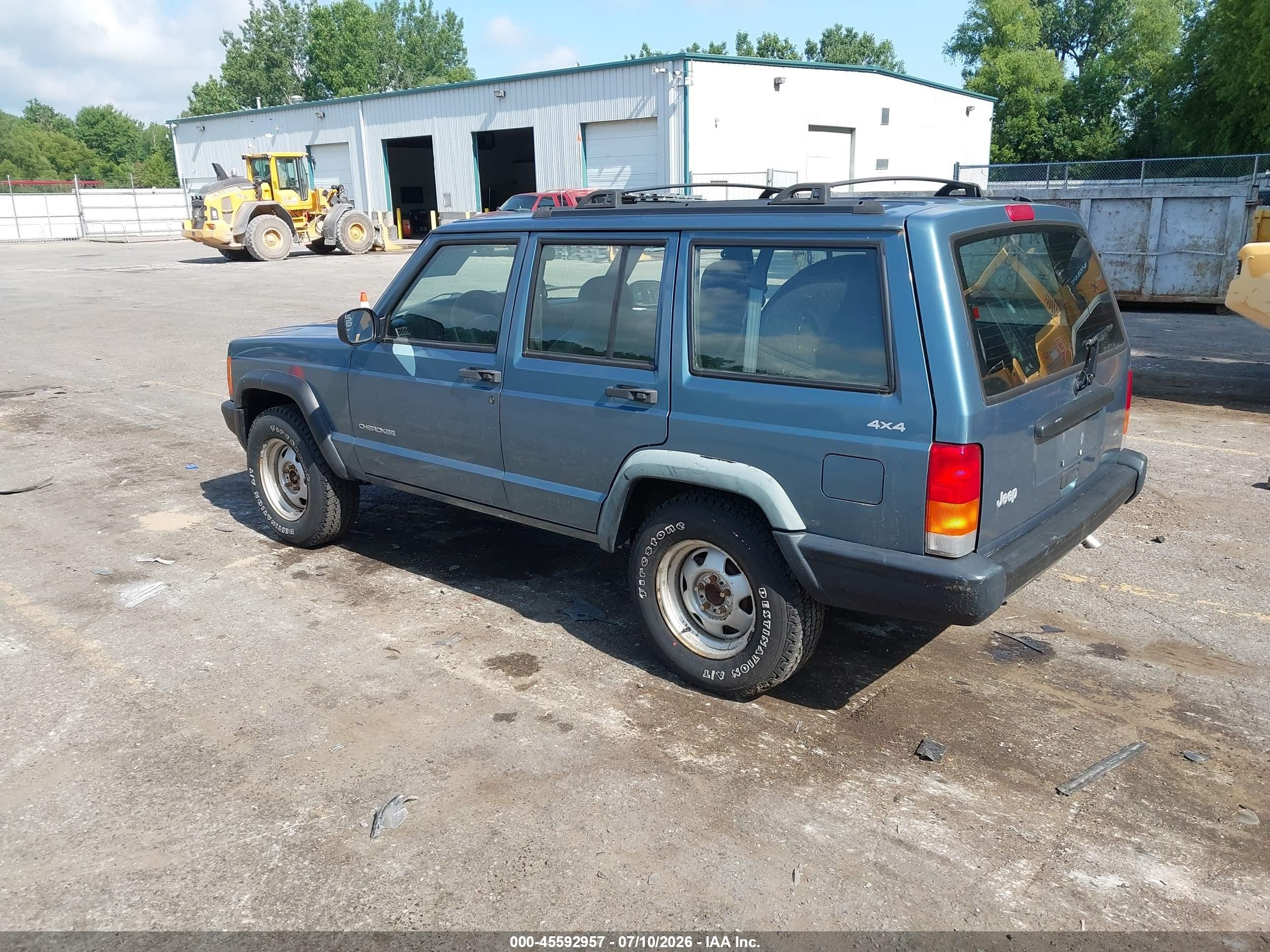1999 Jeep Cherokee Se Blue vin: 1J4FF28S5XL523737