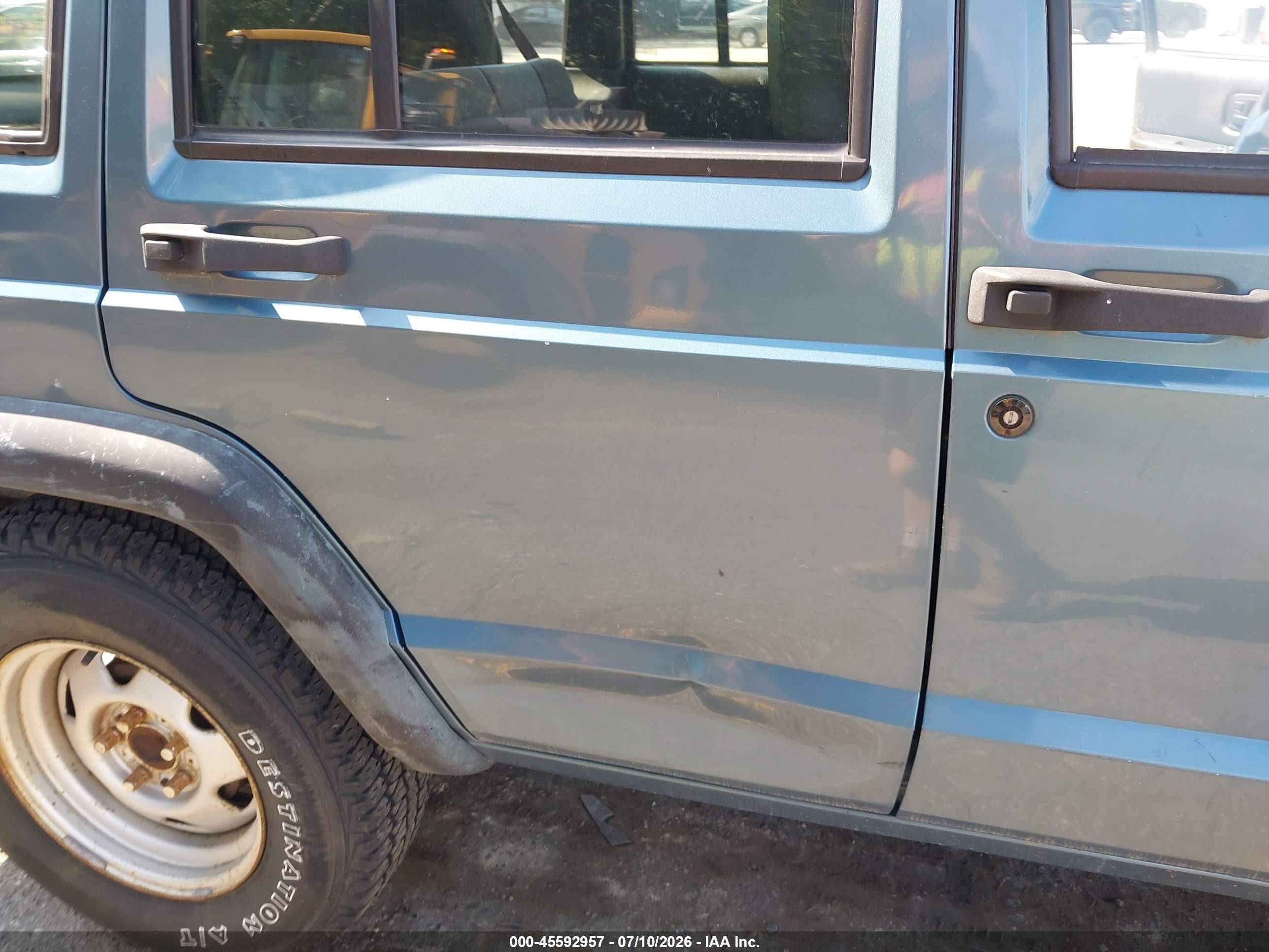 1999 Jeep Cherokee Se Blue vin: 1J4FF28S5XL523737