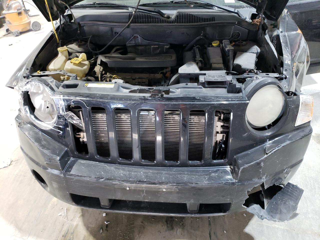 2009 Jeep Compass Sport Black vin: 1J4FF47B09D176750