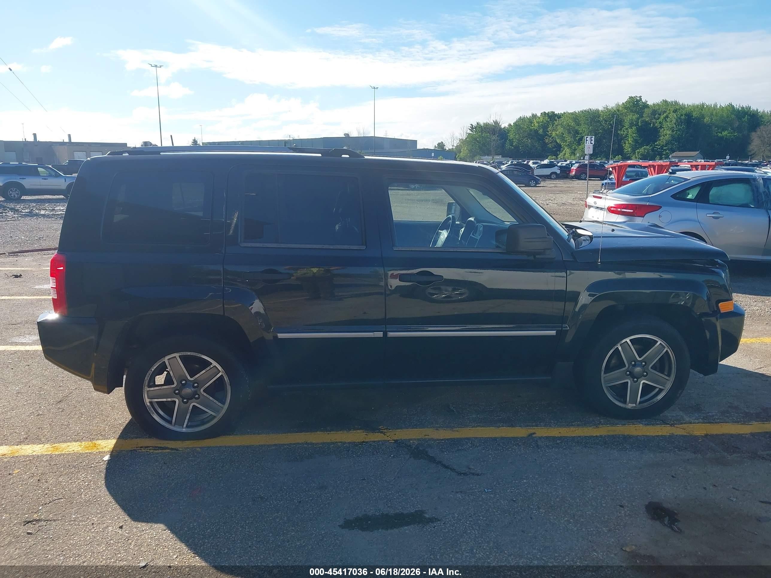 2009 Jeep Patriot Limited Black vin: 1J4FF48B79D221214