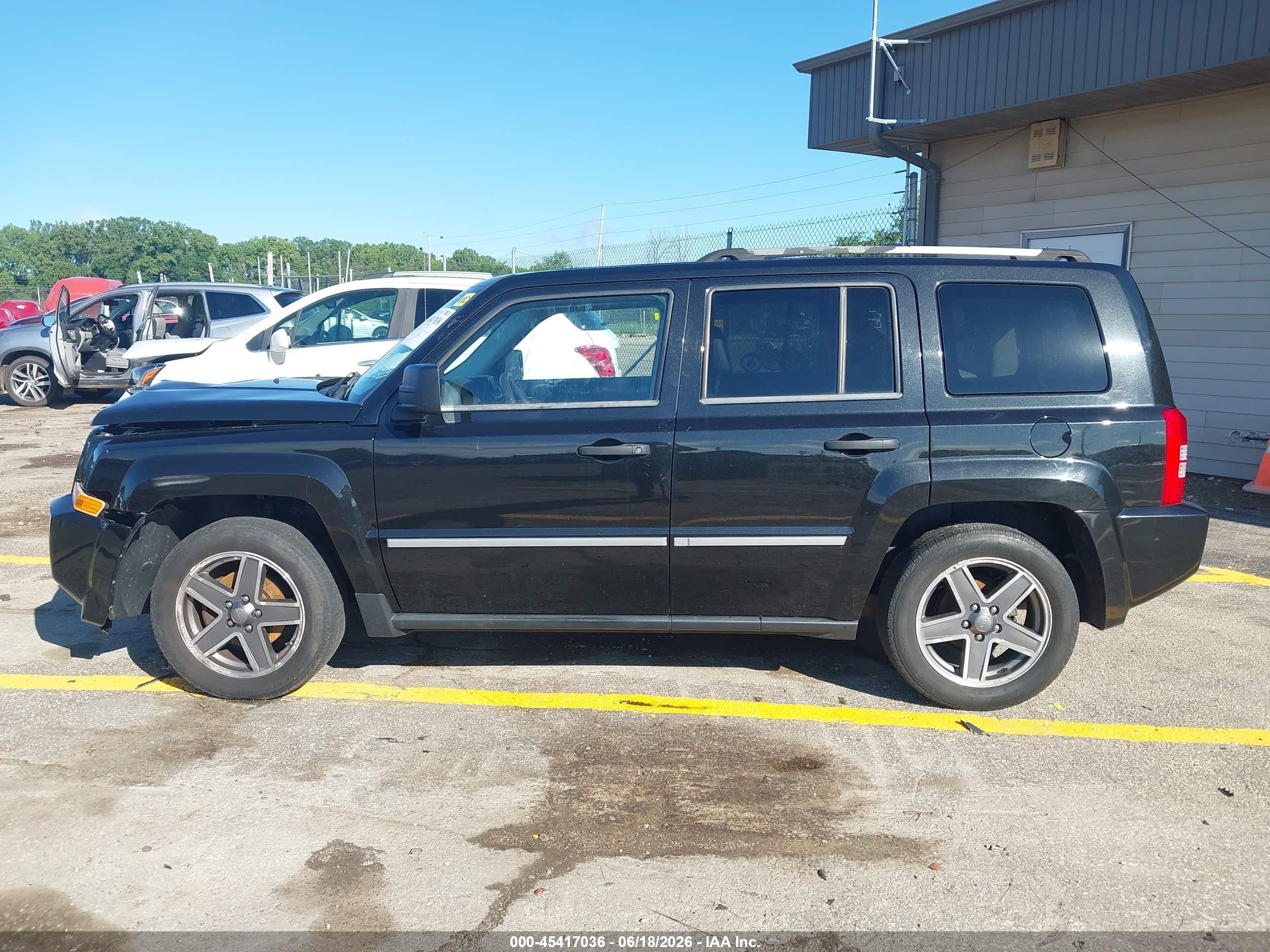 2009 Jeep Patriot Limited Black vin: 1J4FF48B79D221214